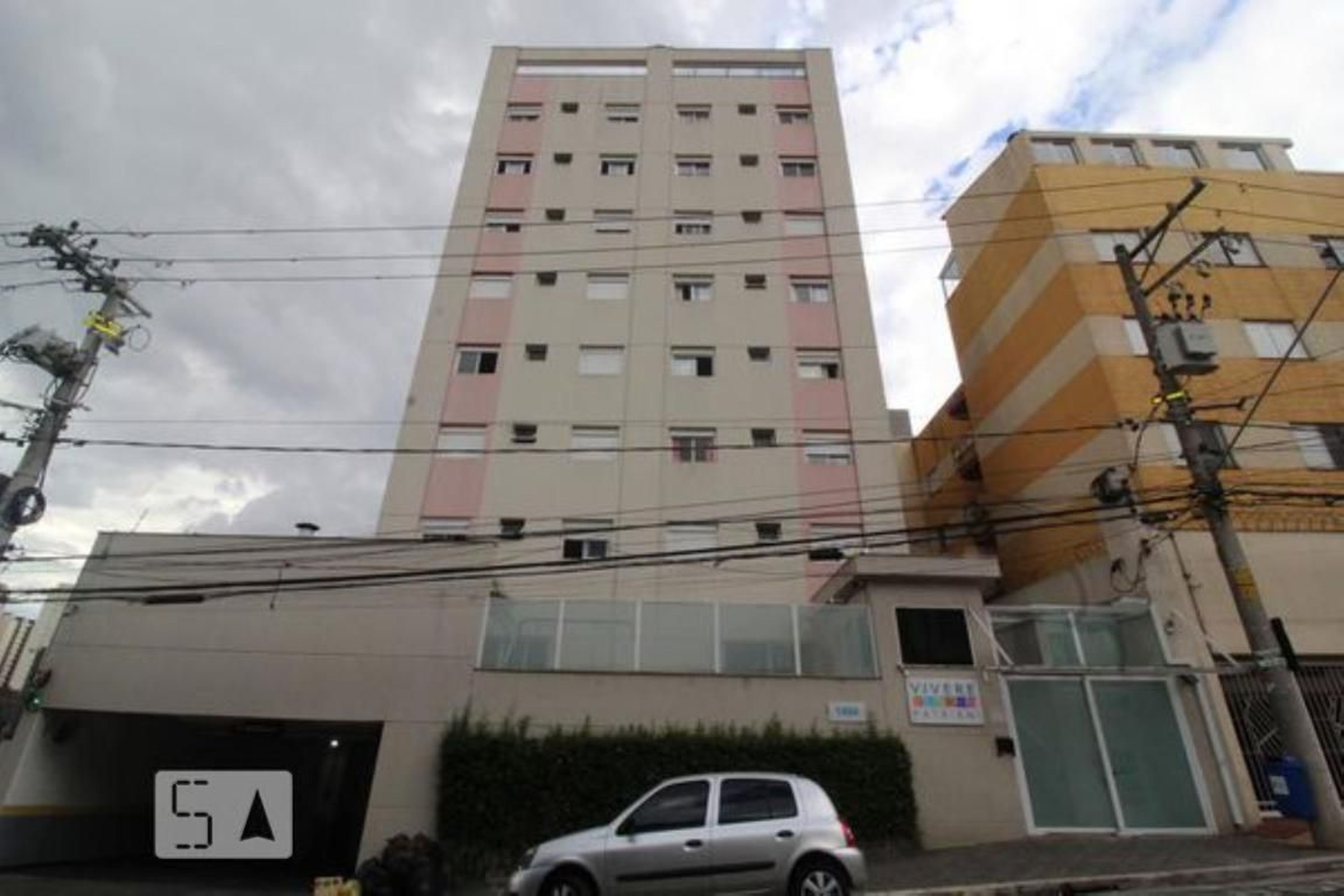 Fachada Condomínio em Rua Maria, 1454