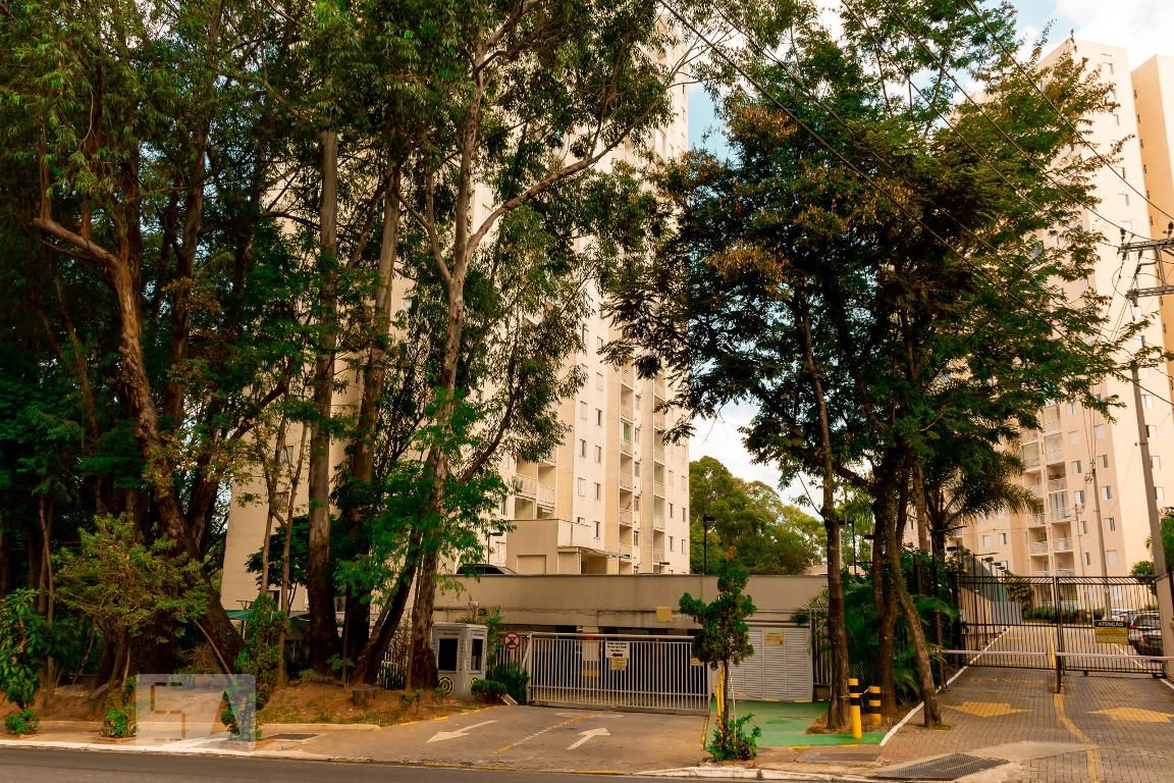 Fachada do Condomínio Condomínio Liber Bosque dos Jequitibás