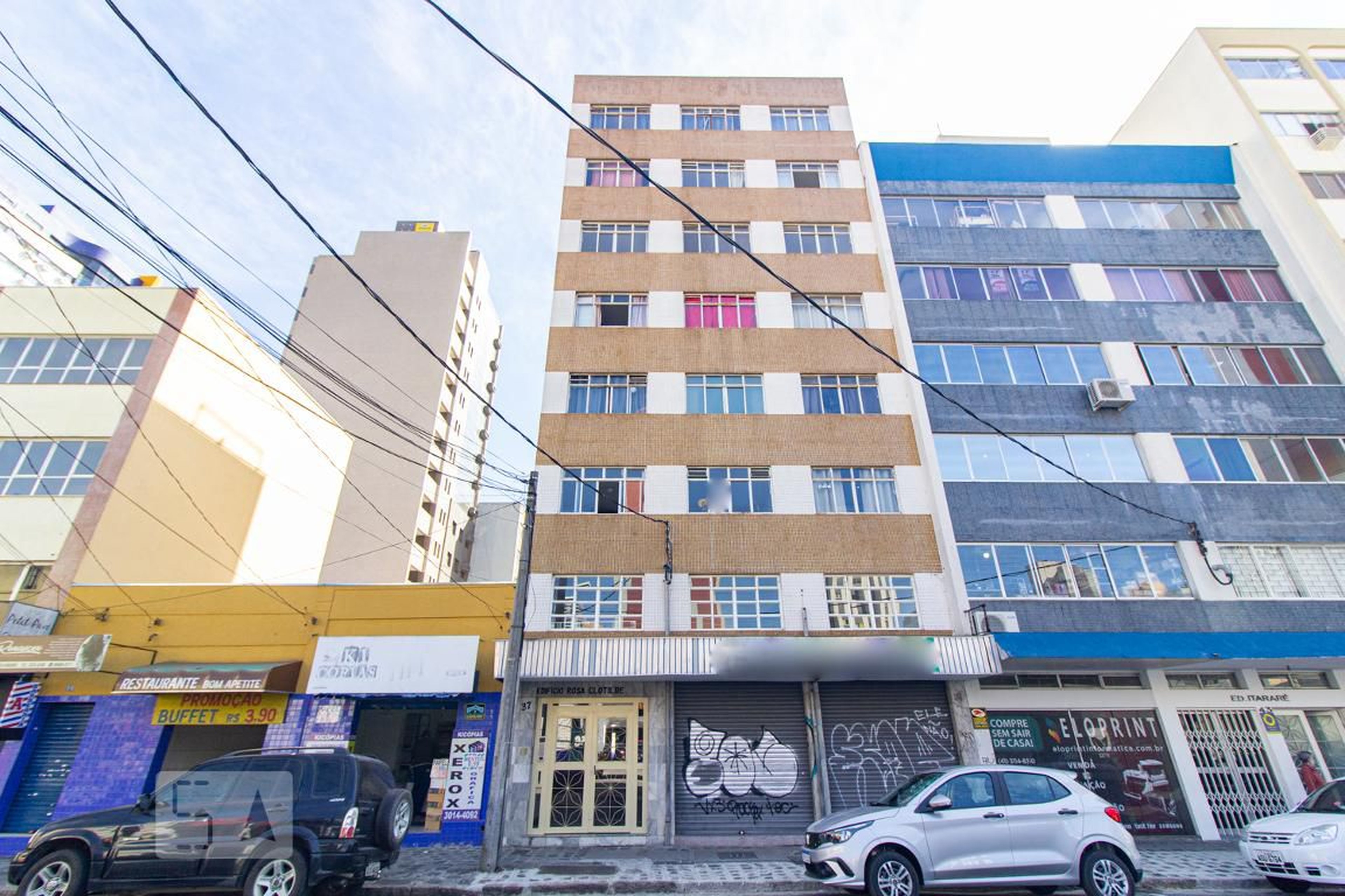 Fachada do Prédio Edifício Rosa Clotilde