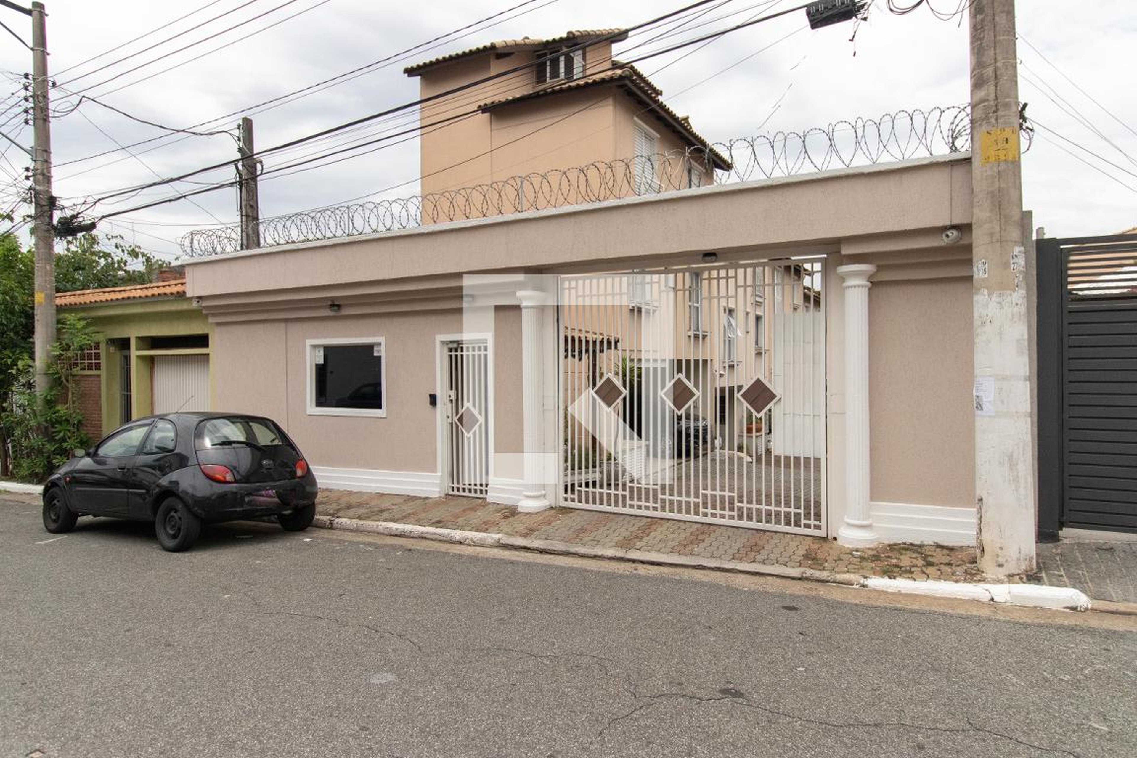 Fachada do Condomínio Condomínio Conjunto Residencial Rua da Chácara