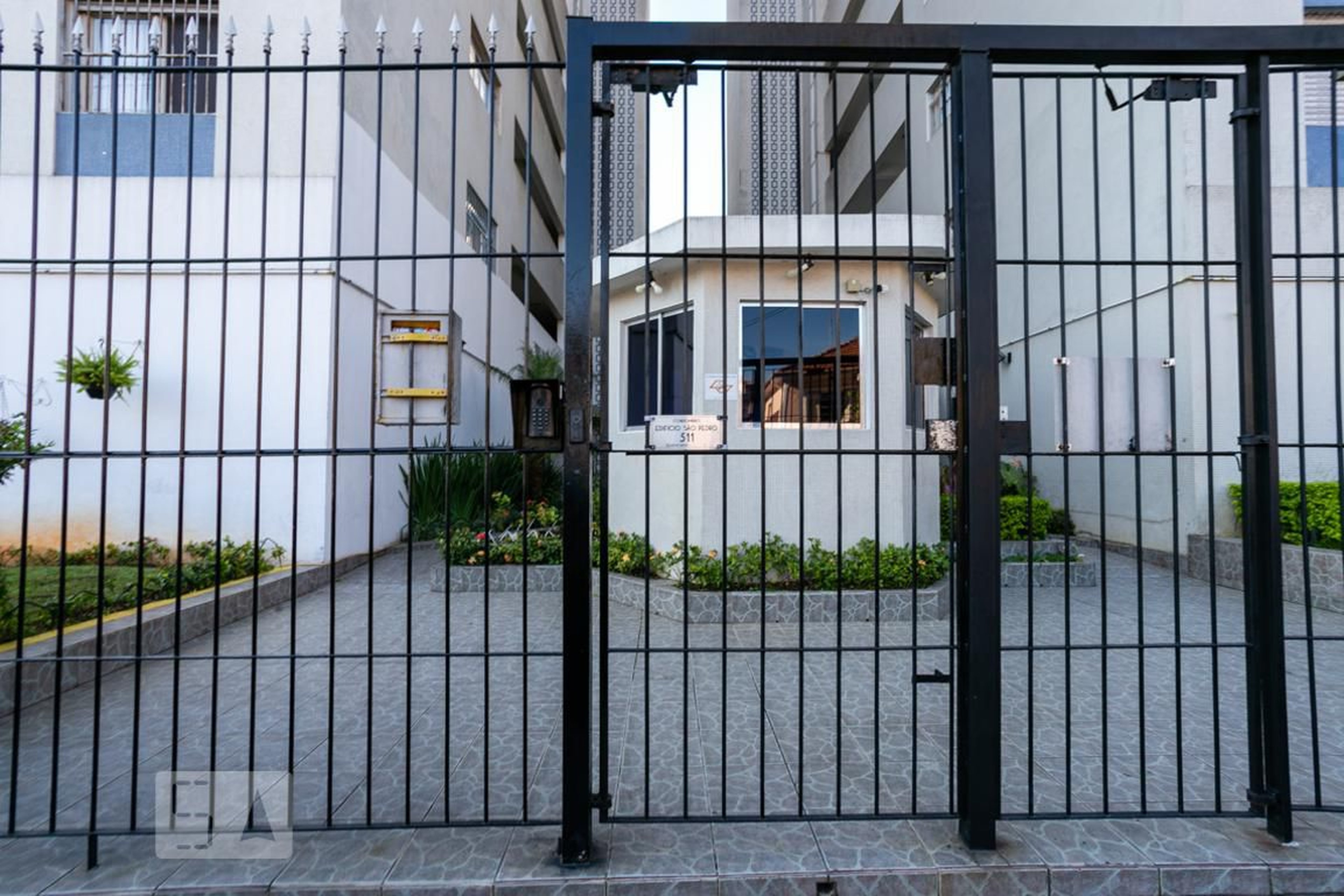 Fachada do condomínio Edifício São Pedro