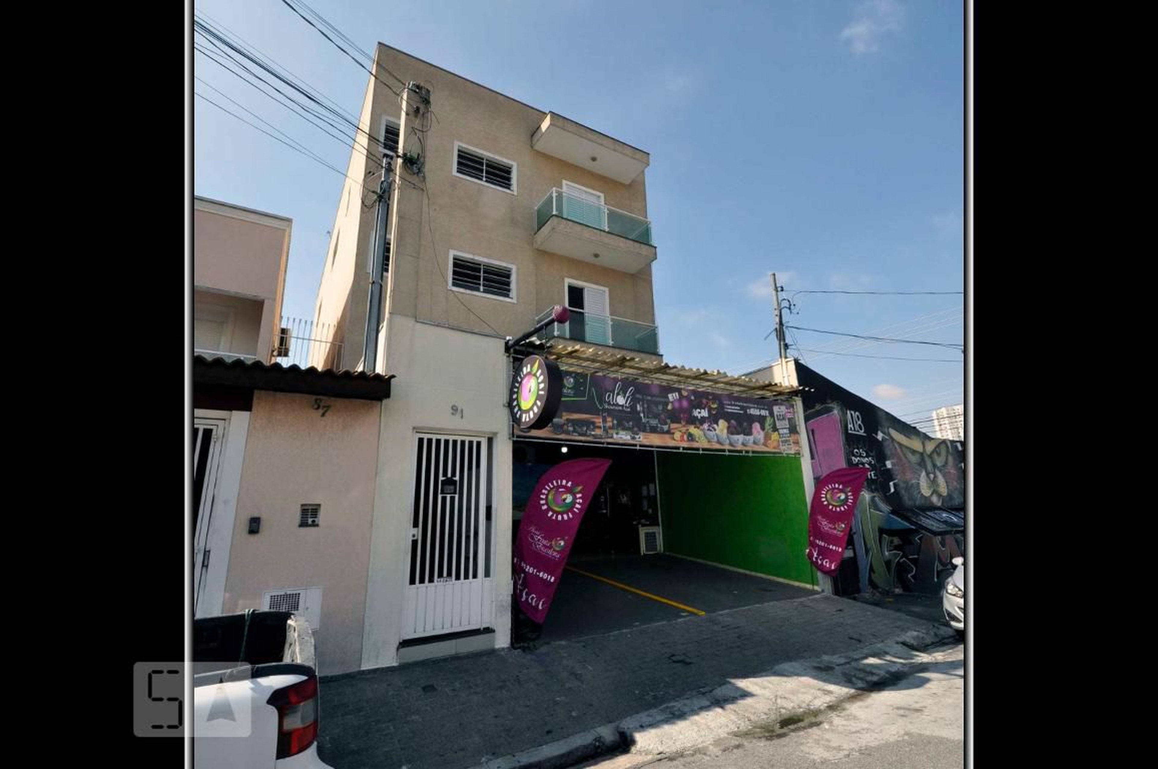 Fachada do Prédio Condomínio em Rua Maria Gili Scriboni, 91