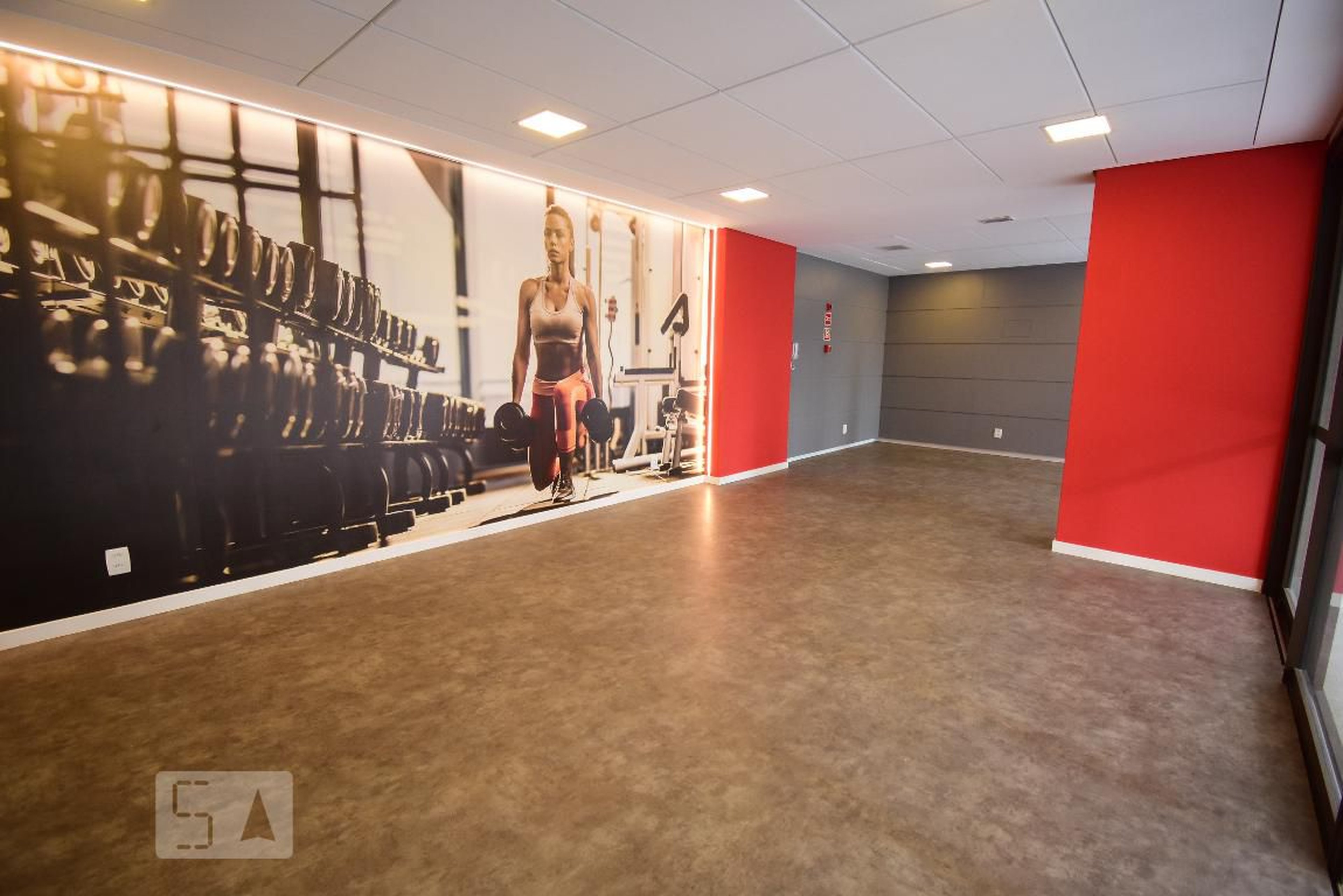 Área comum - Academia - 