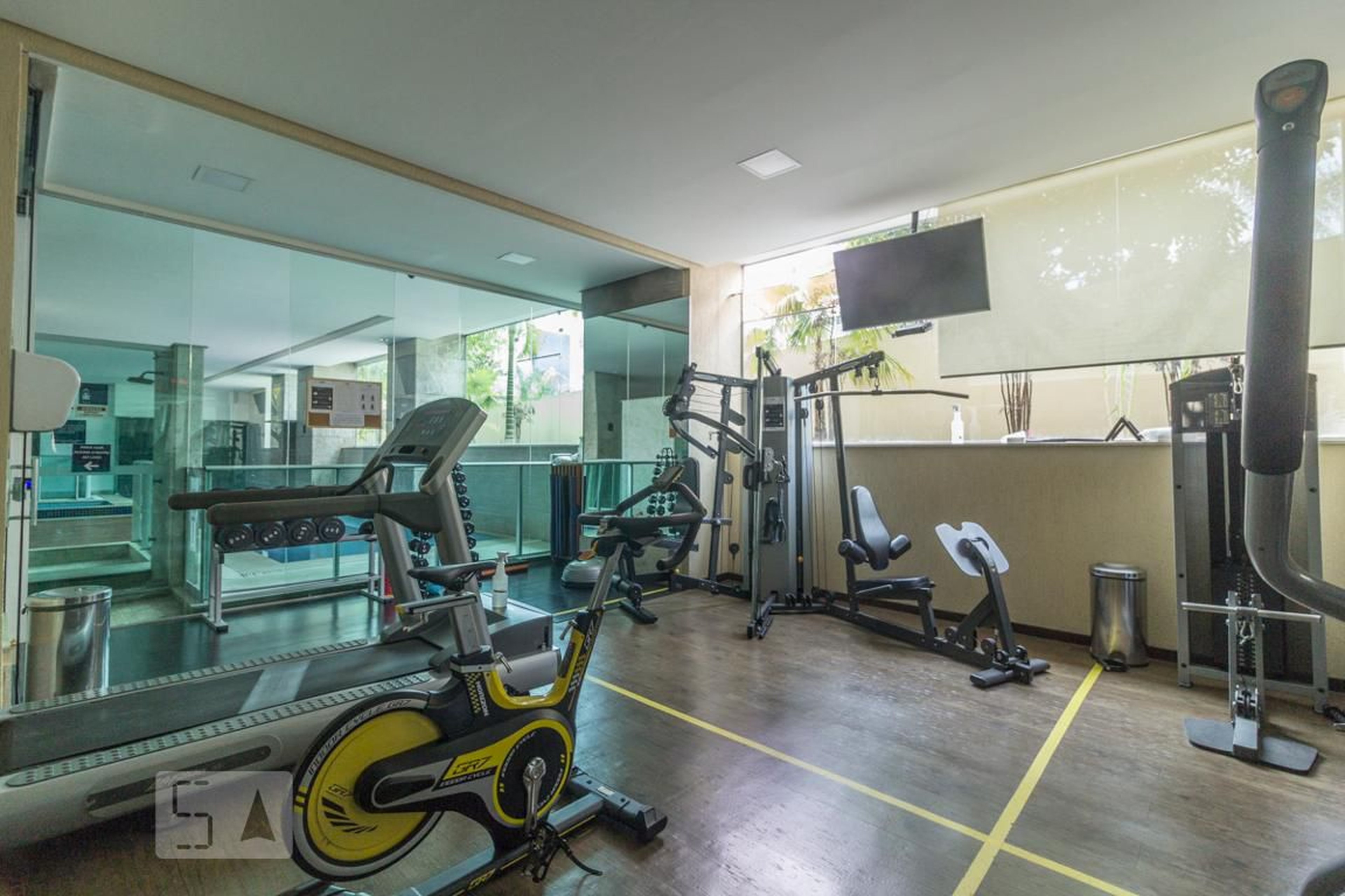 Área comum - Academia - 