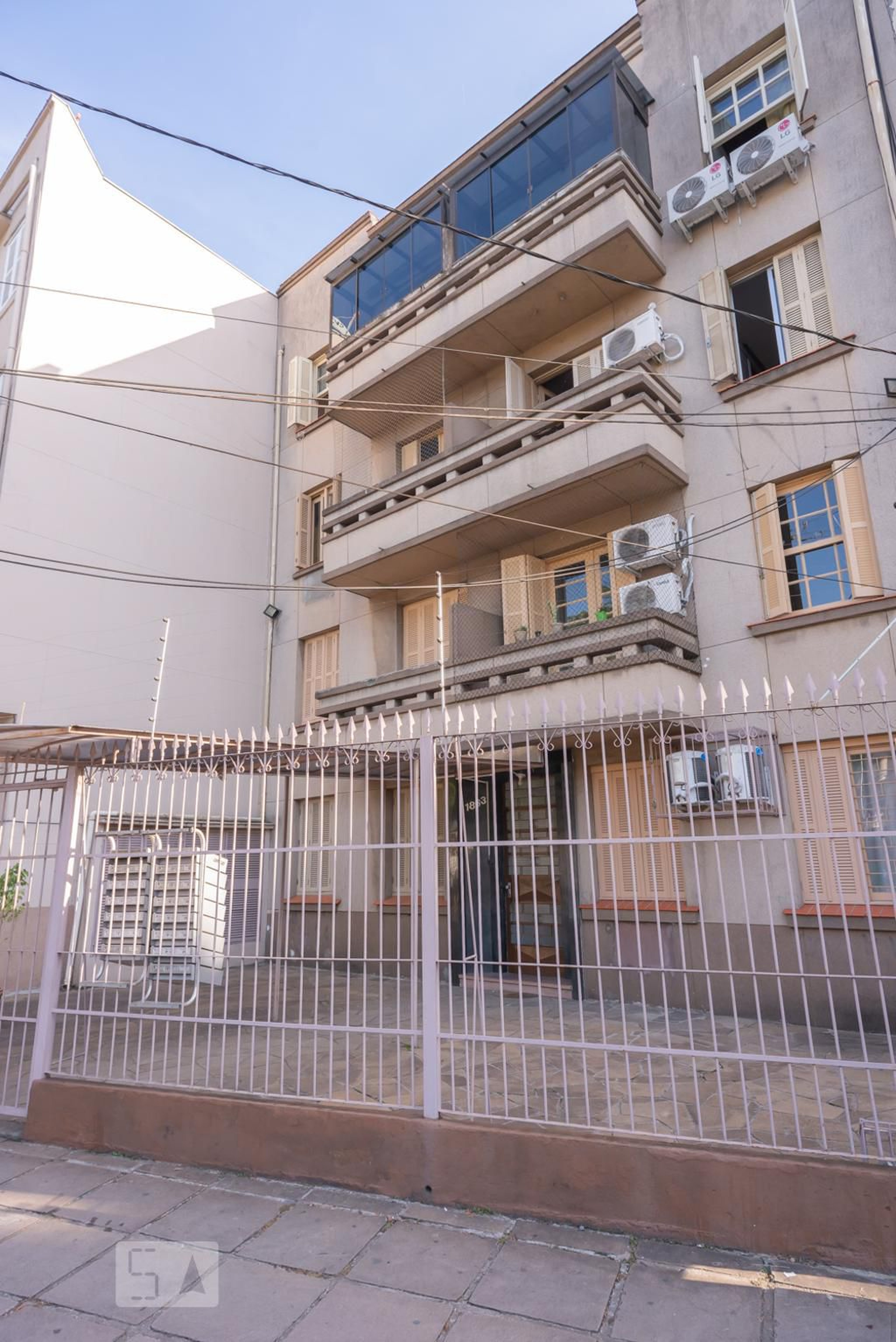 Fachada Condomínio em Avenida João Pessoa, 1863