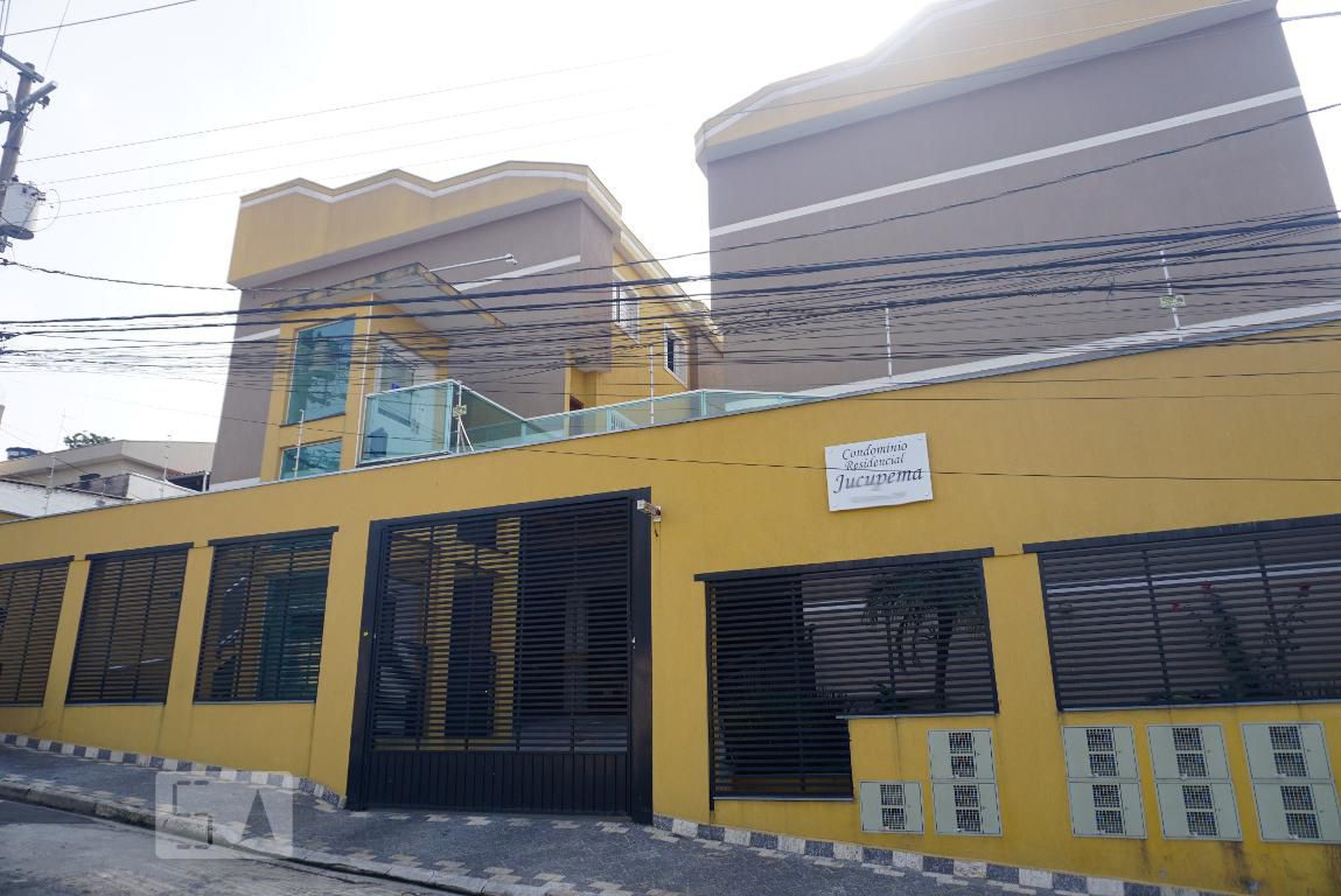 Fachada do Condomínio Residencial Jucupema