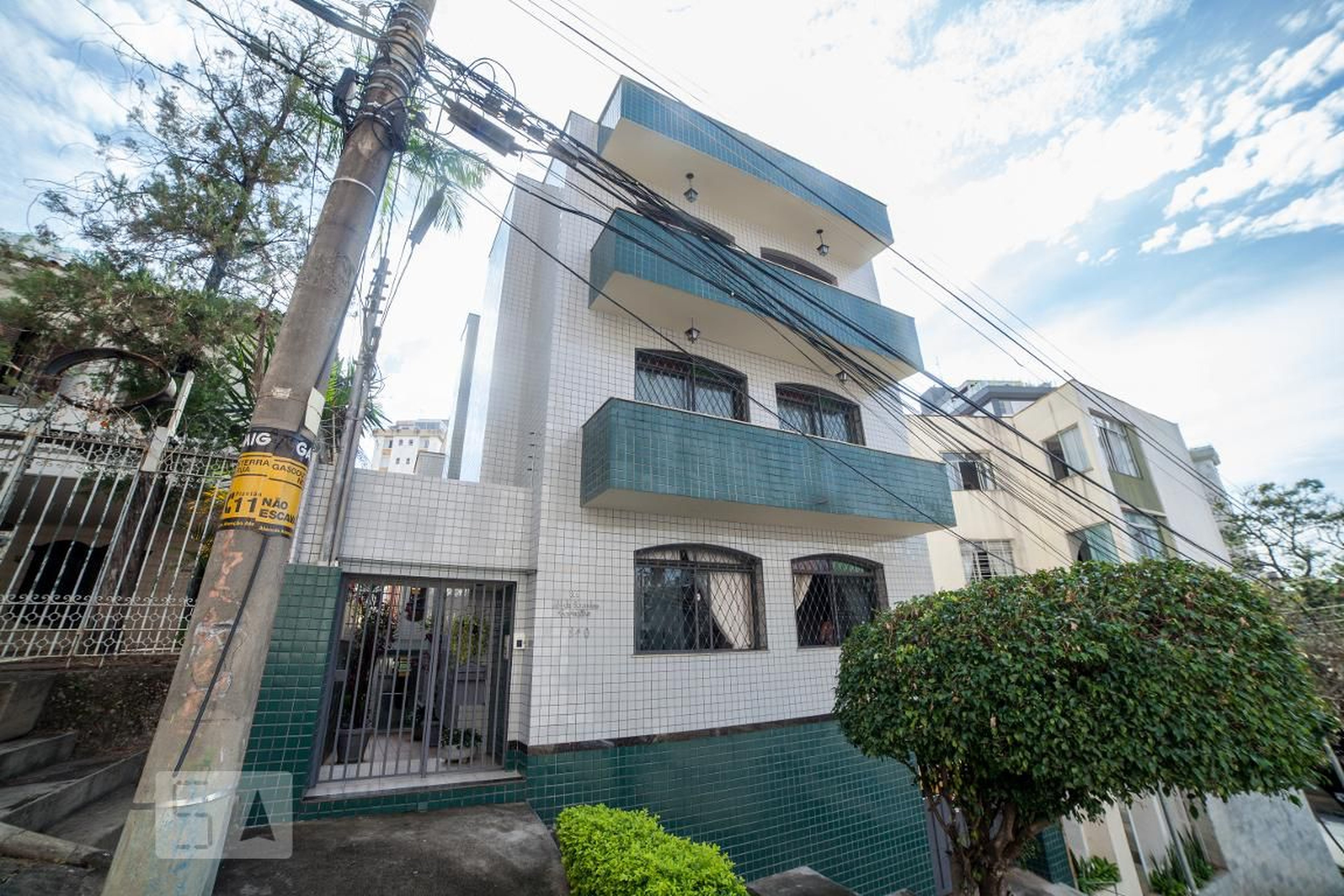 Fachada Condomínio em Rua Afonso XIII, 840