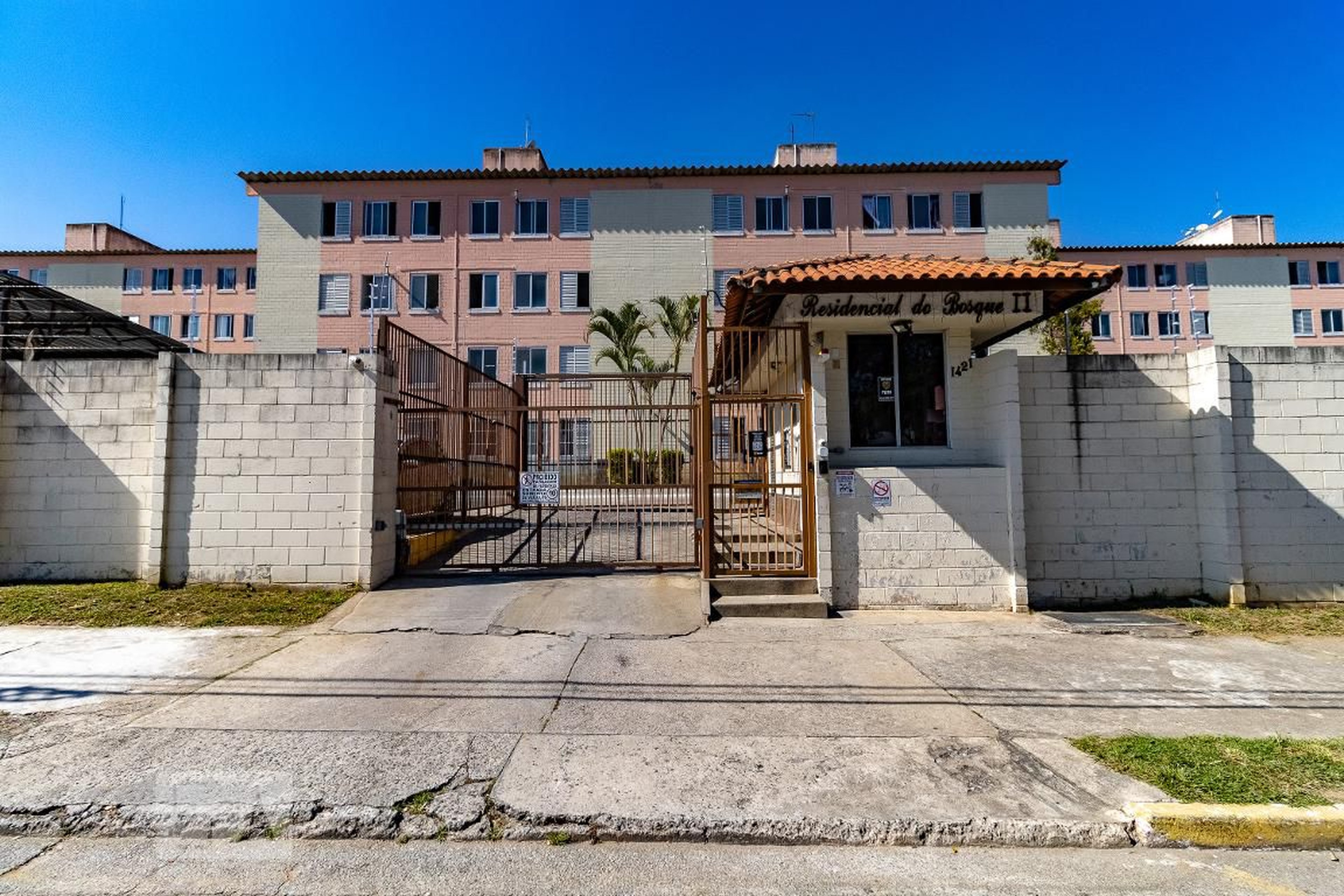 Fachada do Condomínio Residencial do Bosque II