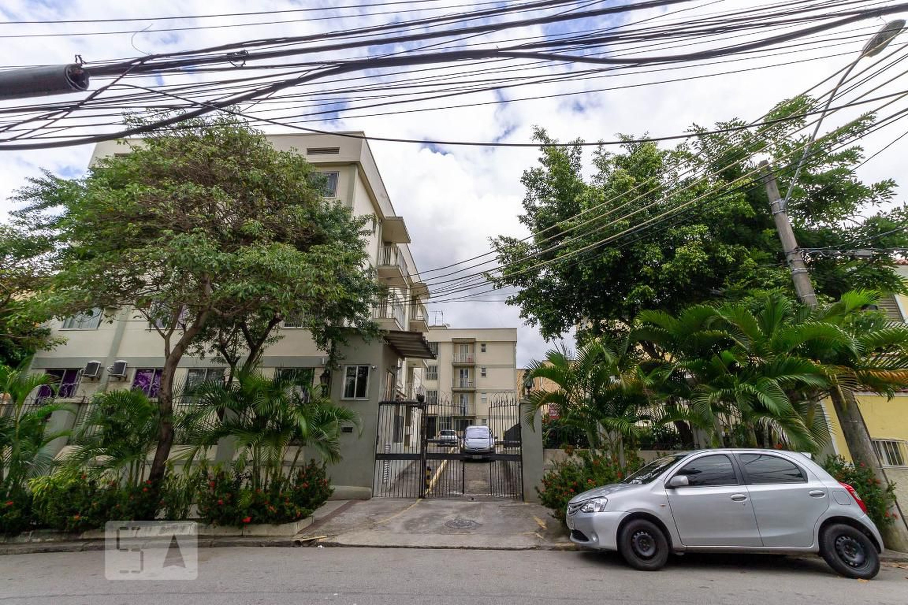 Fachada do Condomínio Residencial Bouganville