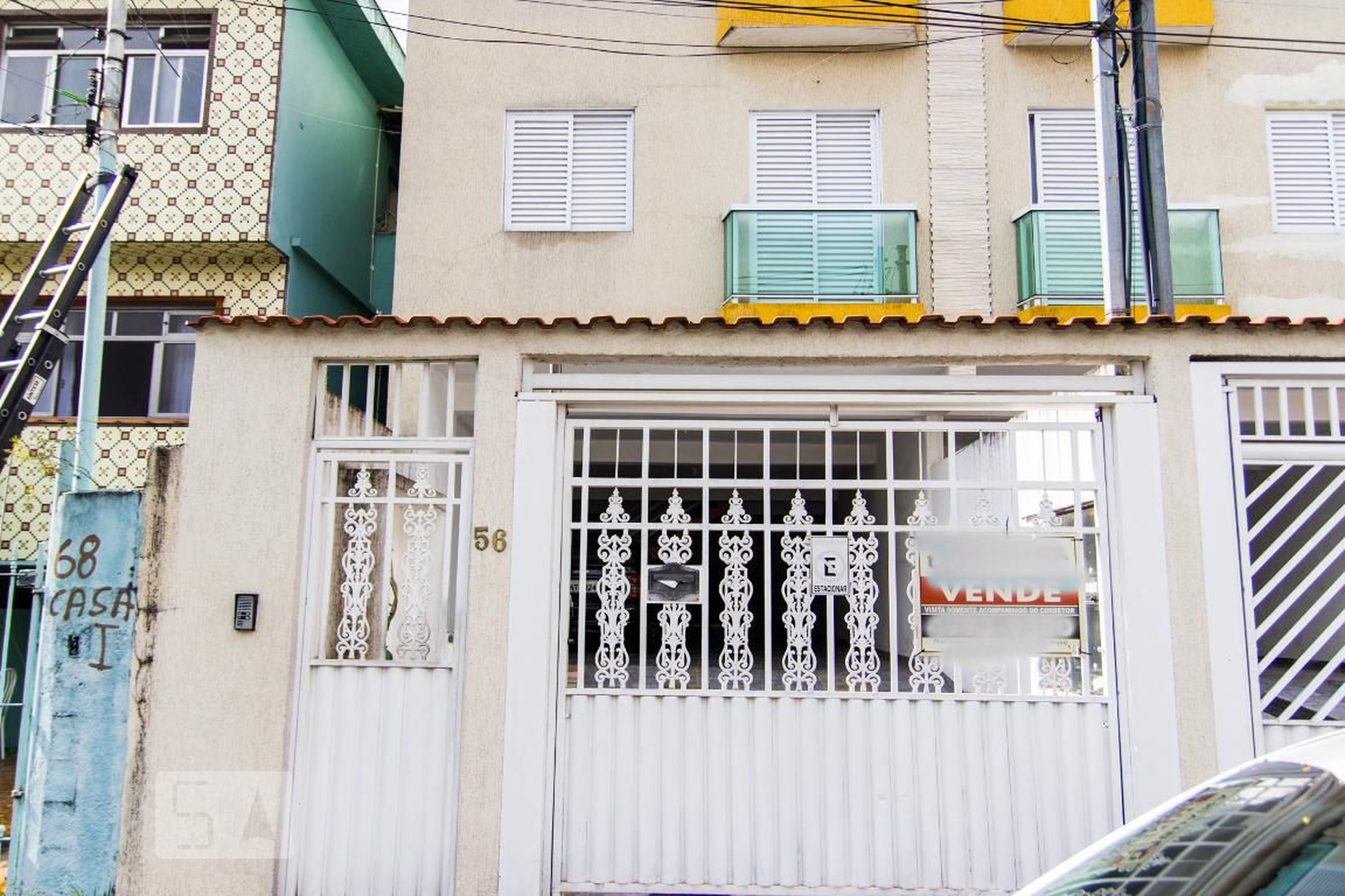 Fachada Condomínio em R. Muzambinho, 56