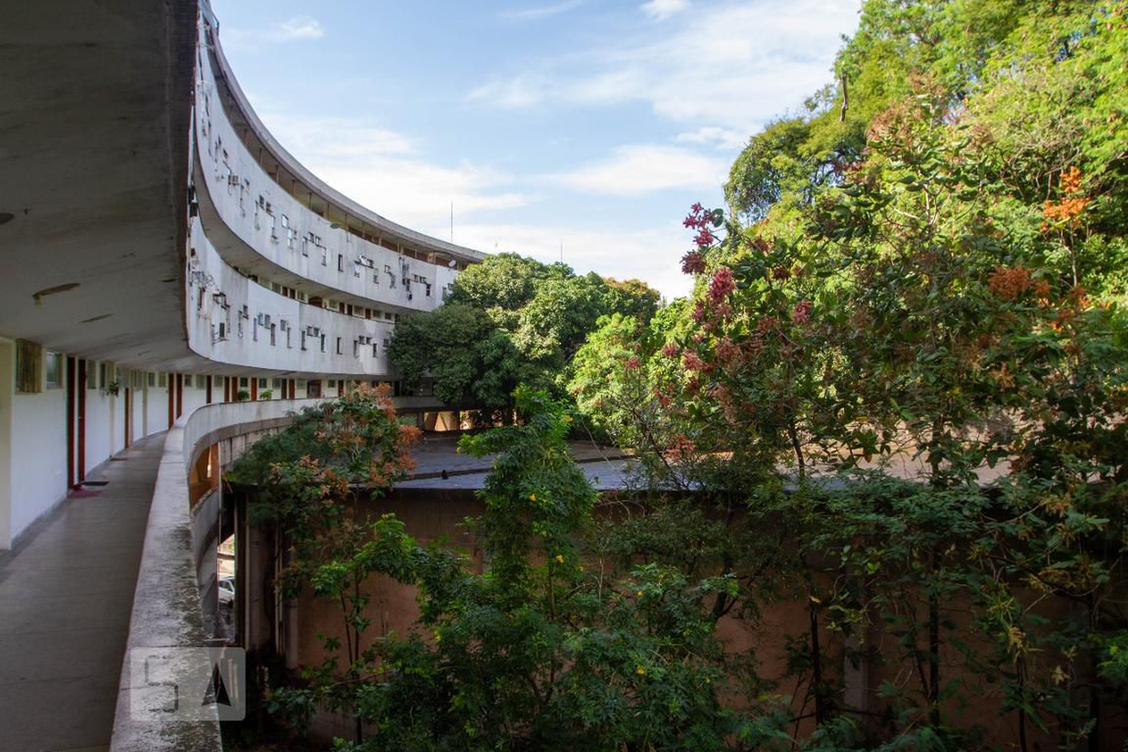 Hall social - Conjunto Residencial Marquês de São Vicente