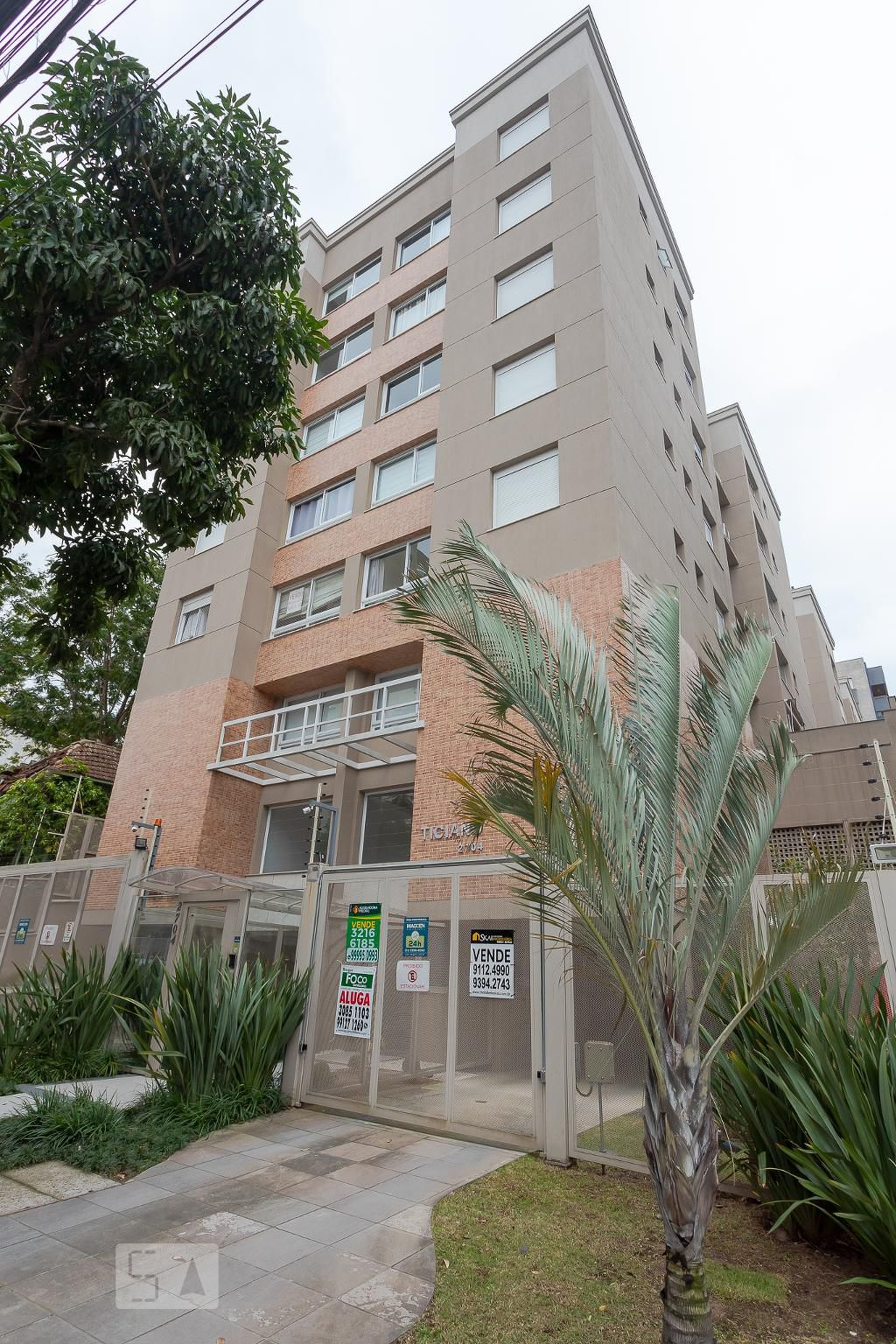 Fachada do Prédio Edifício Residencial Ticiano