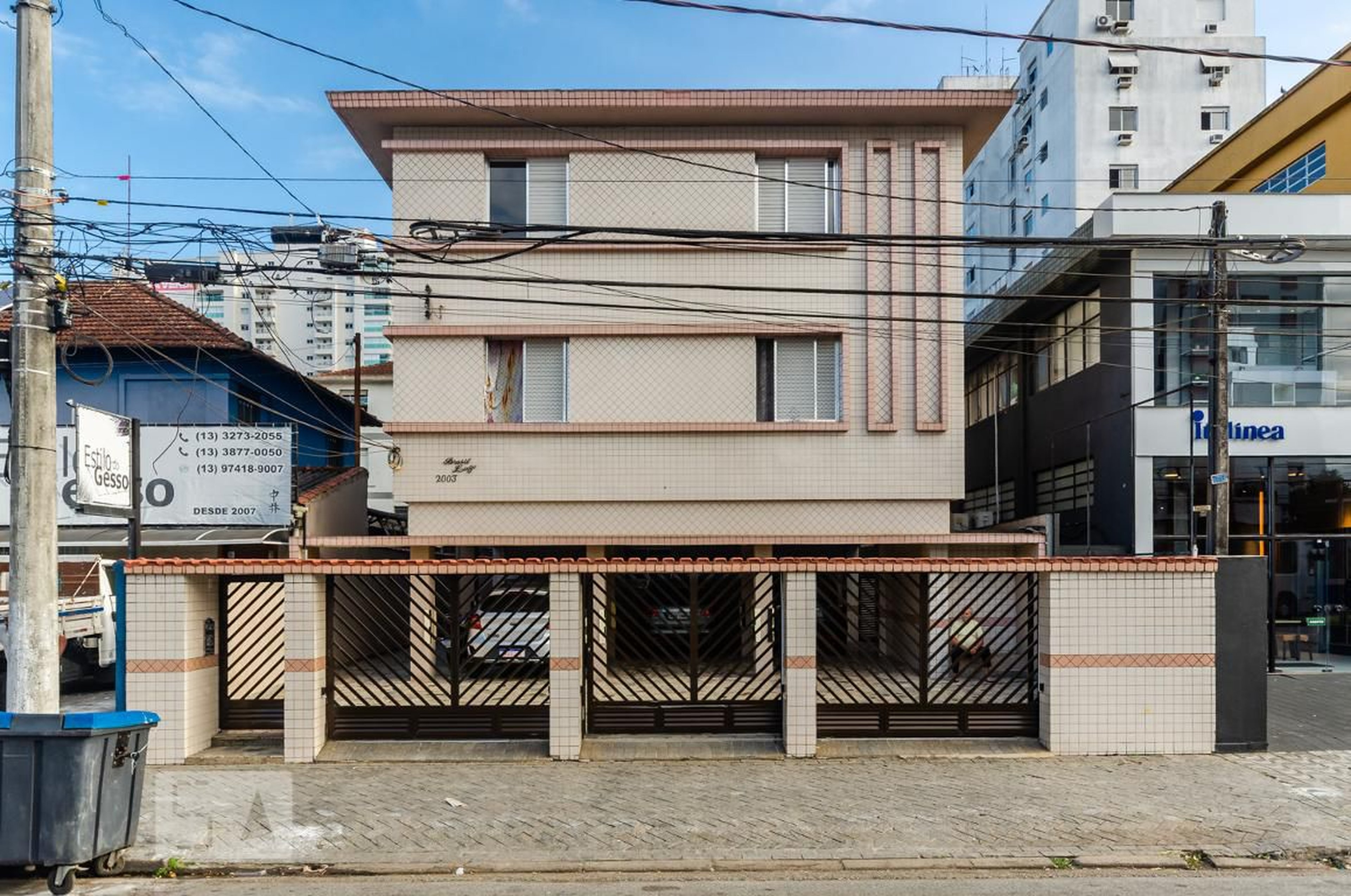 Fachada Condomínio em Avenida Doutor Pedro Lessa, 2003