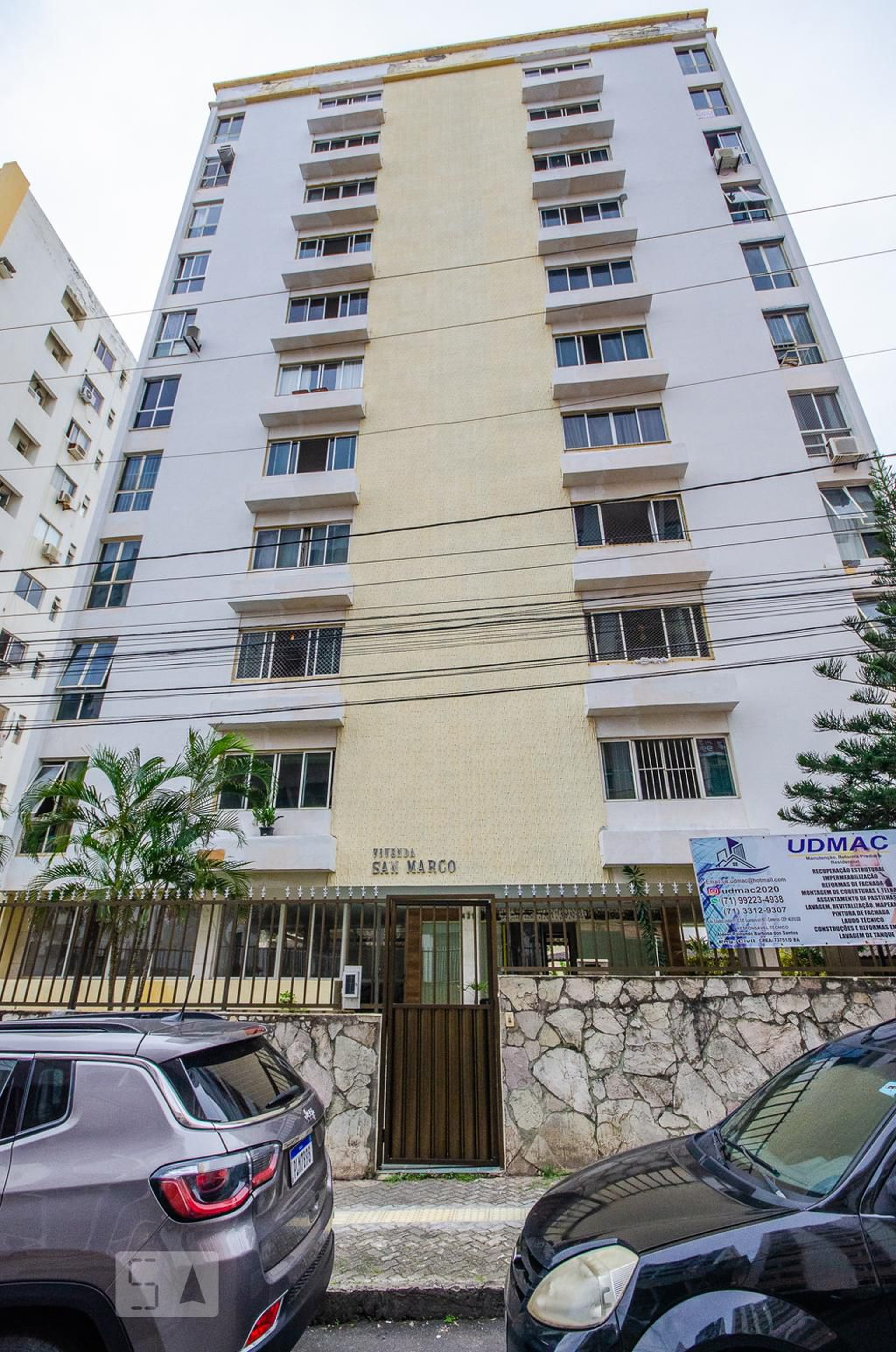 Fachada do Condomínio Edifício Vivenda San Marco
