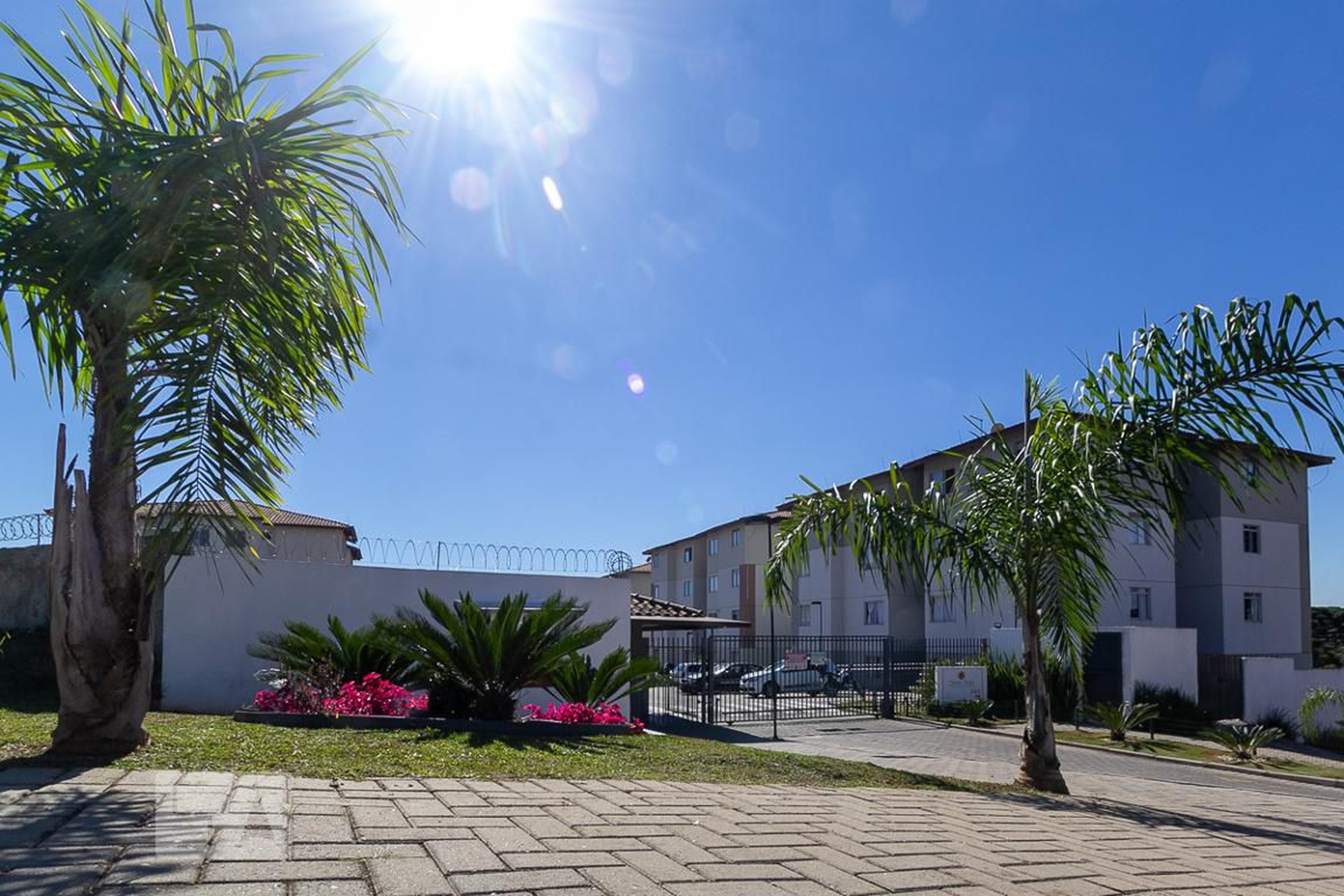 Fachada do Condomínio Residencial Santa Sofia