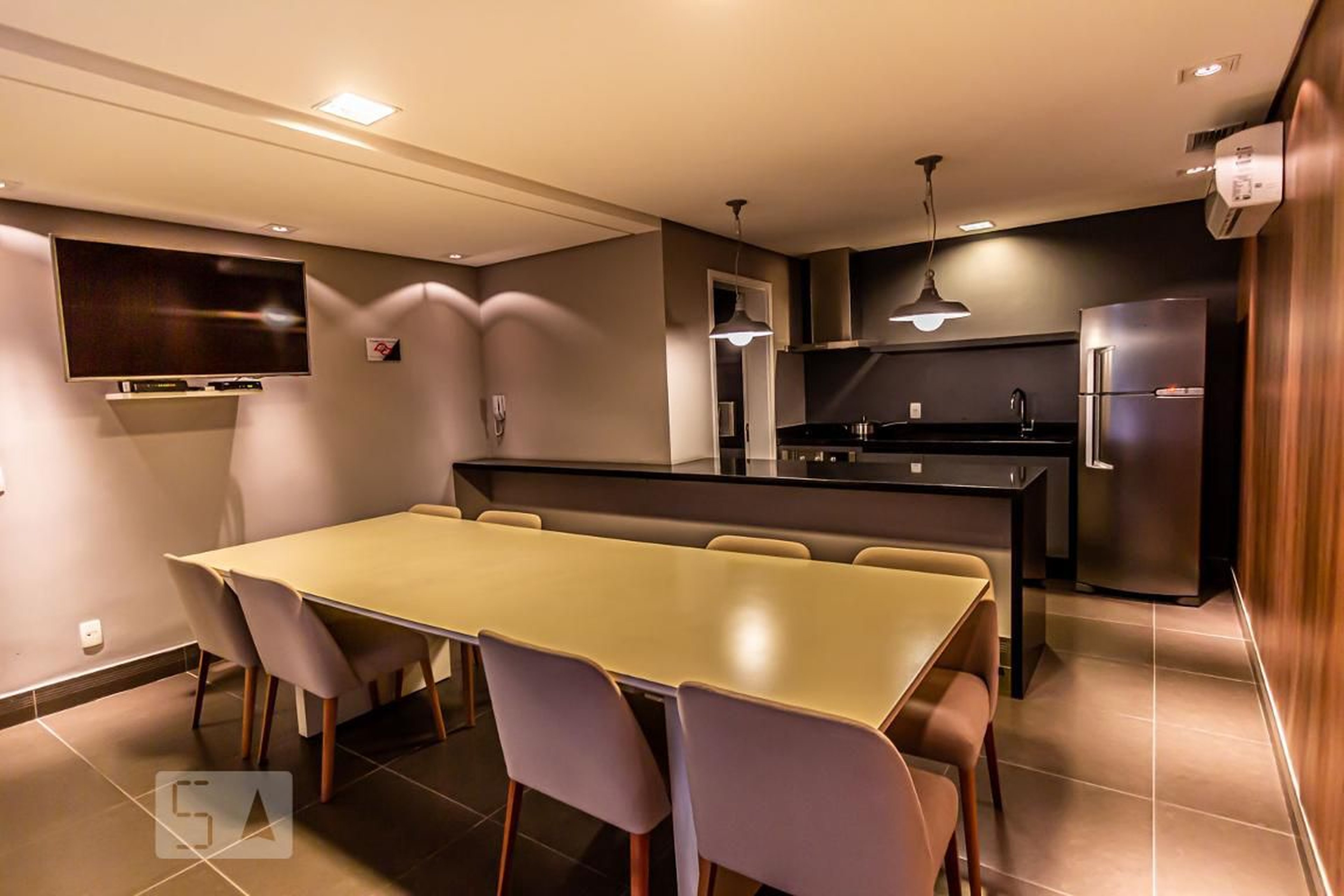 Salão gourmet - Edifício Bahia