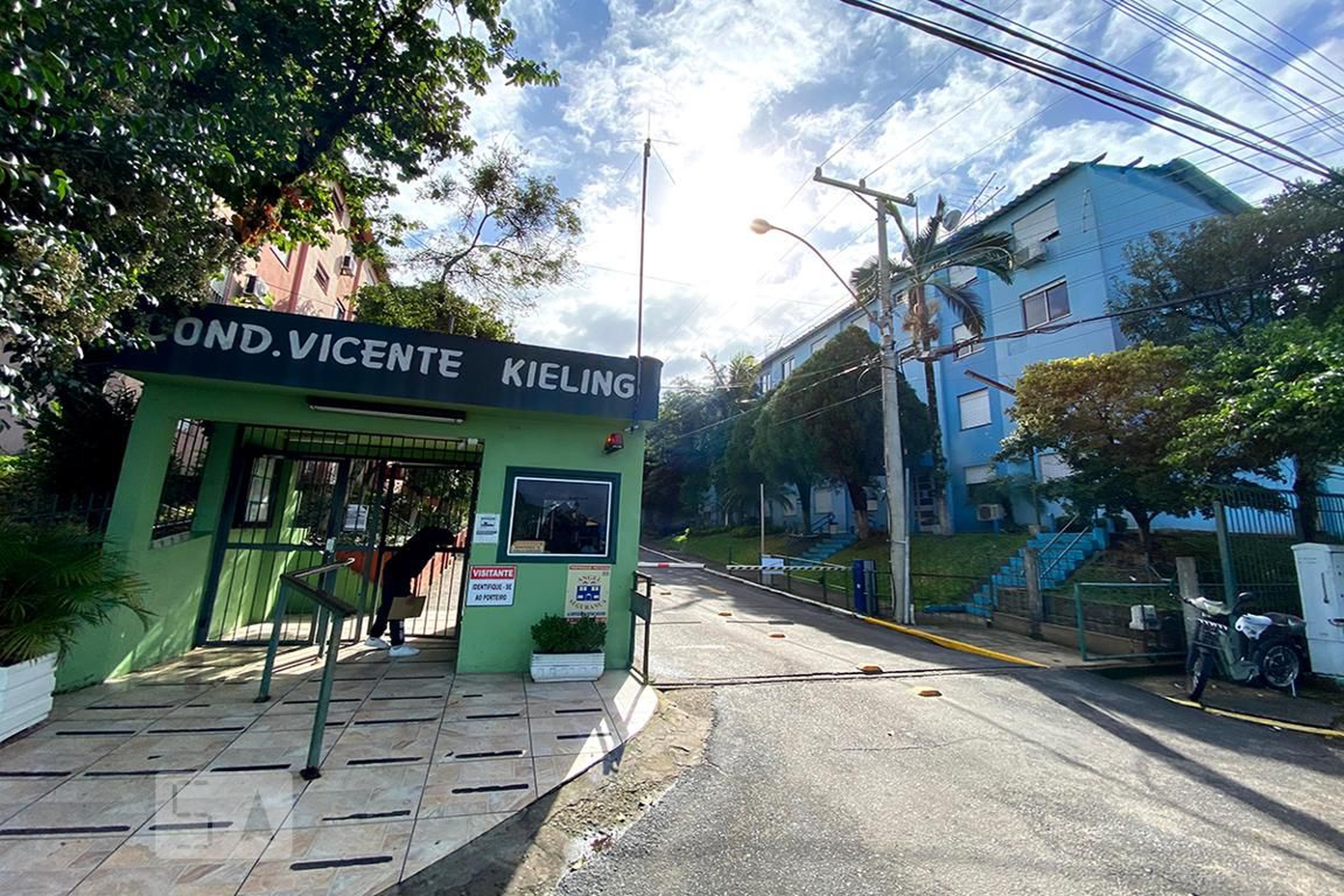 Fachada do Condomínio Condomínio Vicente Kieling