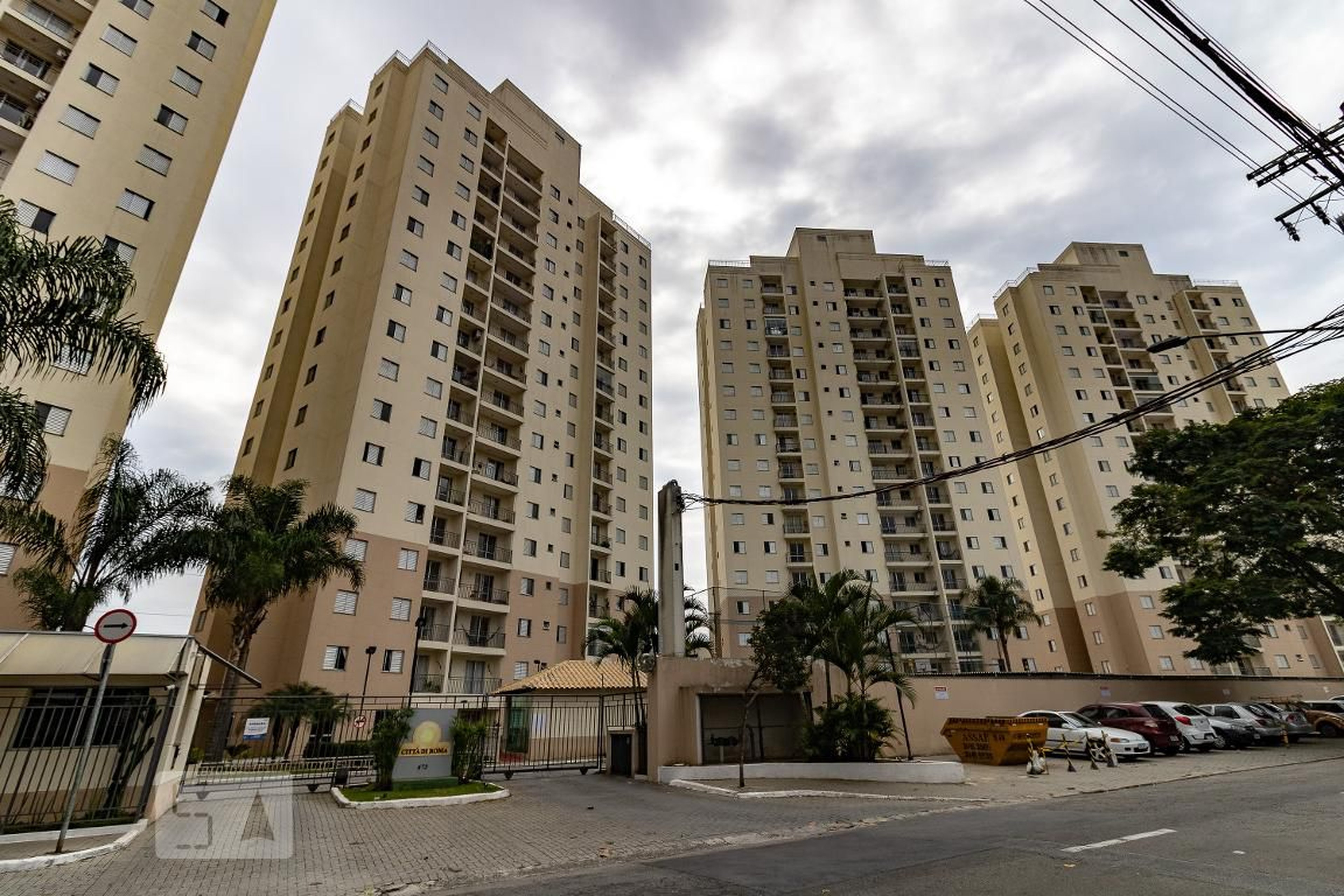 Fachada do Condomínio Condomínio Citta di Roma