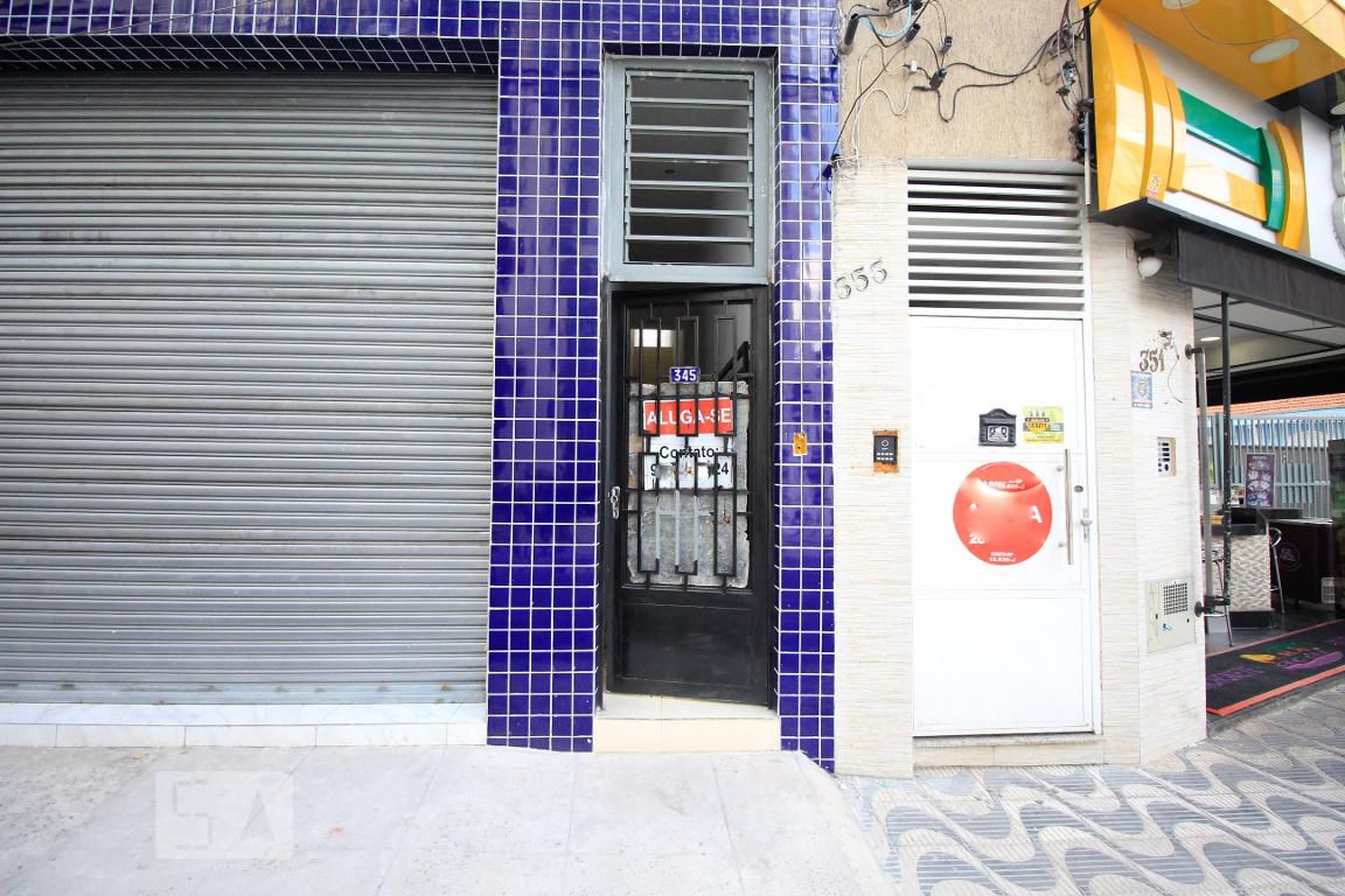 Fachada Condomínio em Rua Cavour, 345