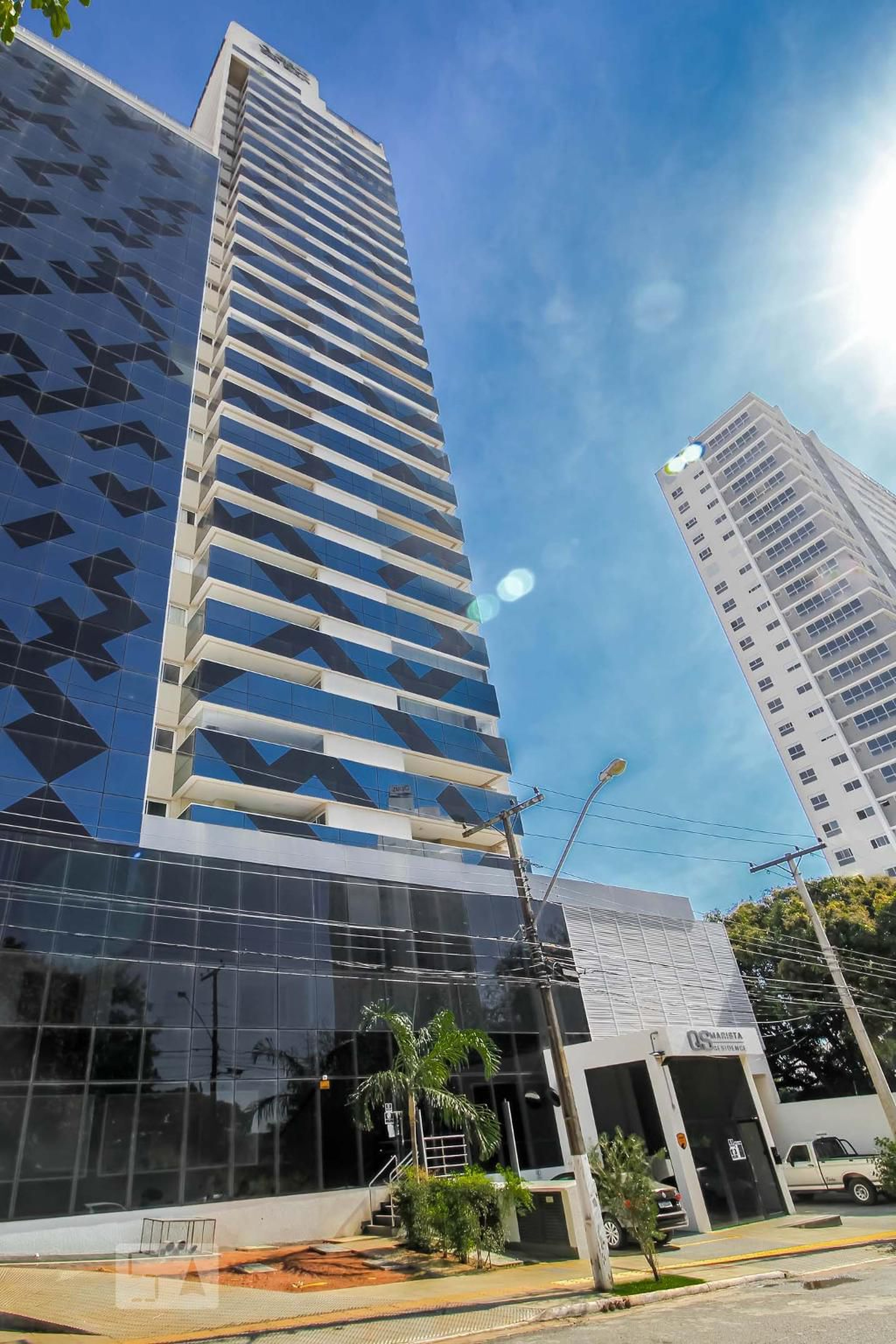 Fachada do Condomínio Condomínio QS Marista