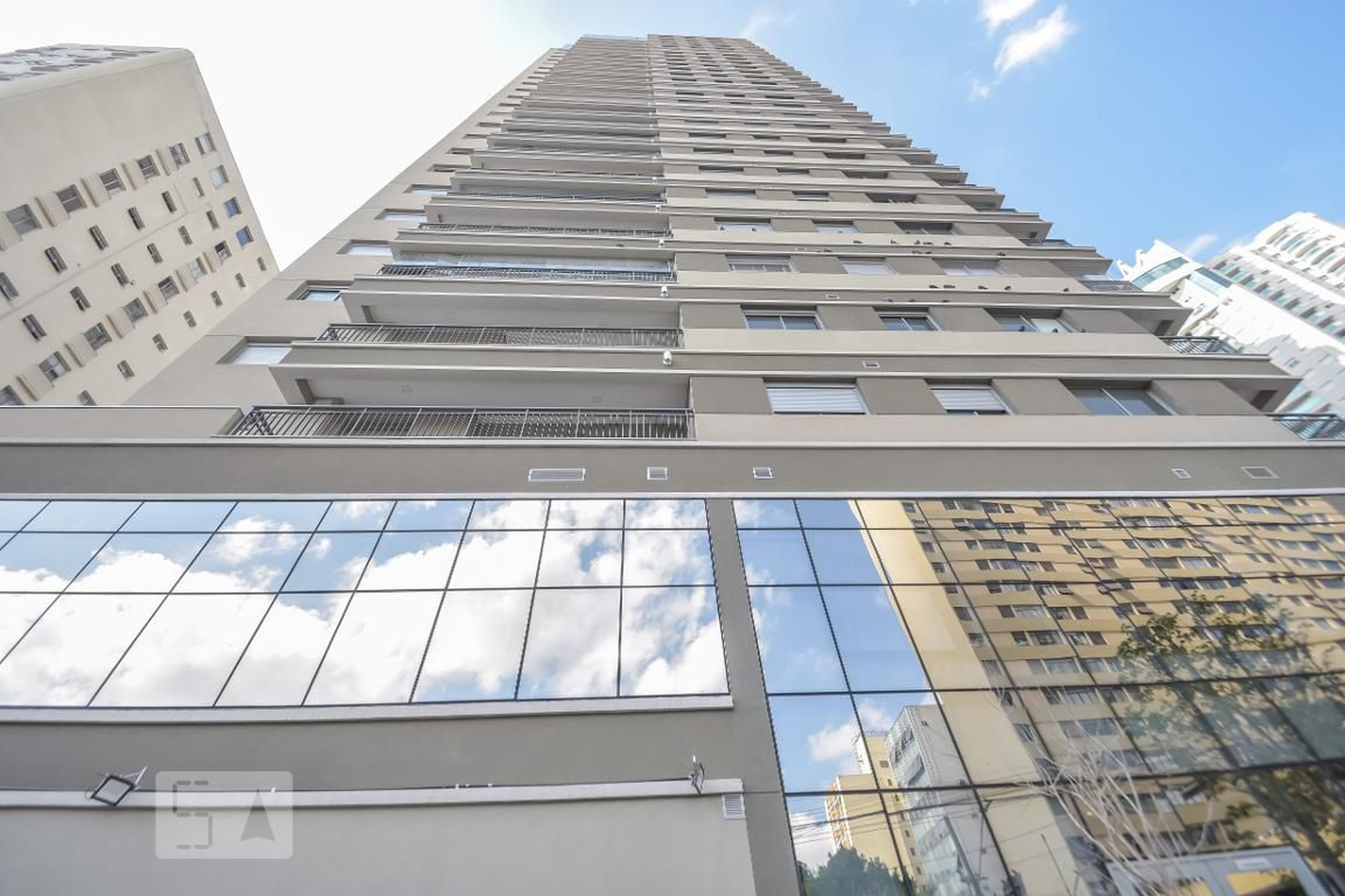 Fachada do Prédio Condomínio Olhar Augusta