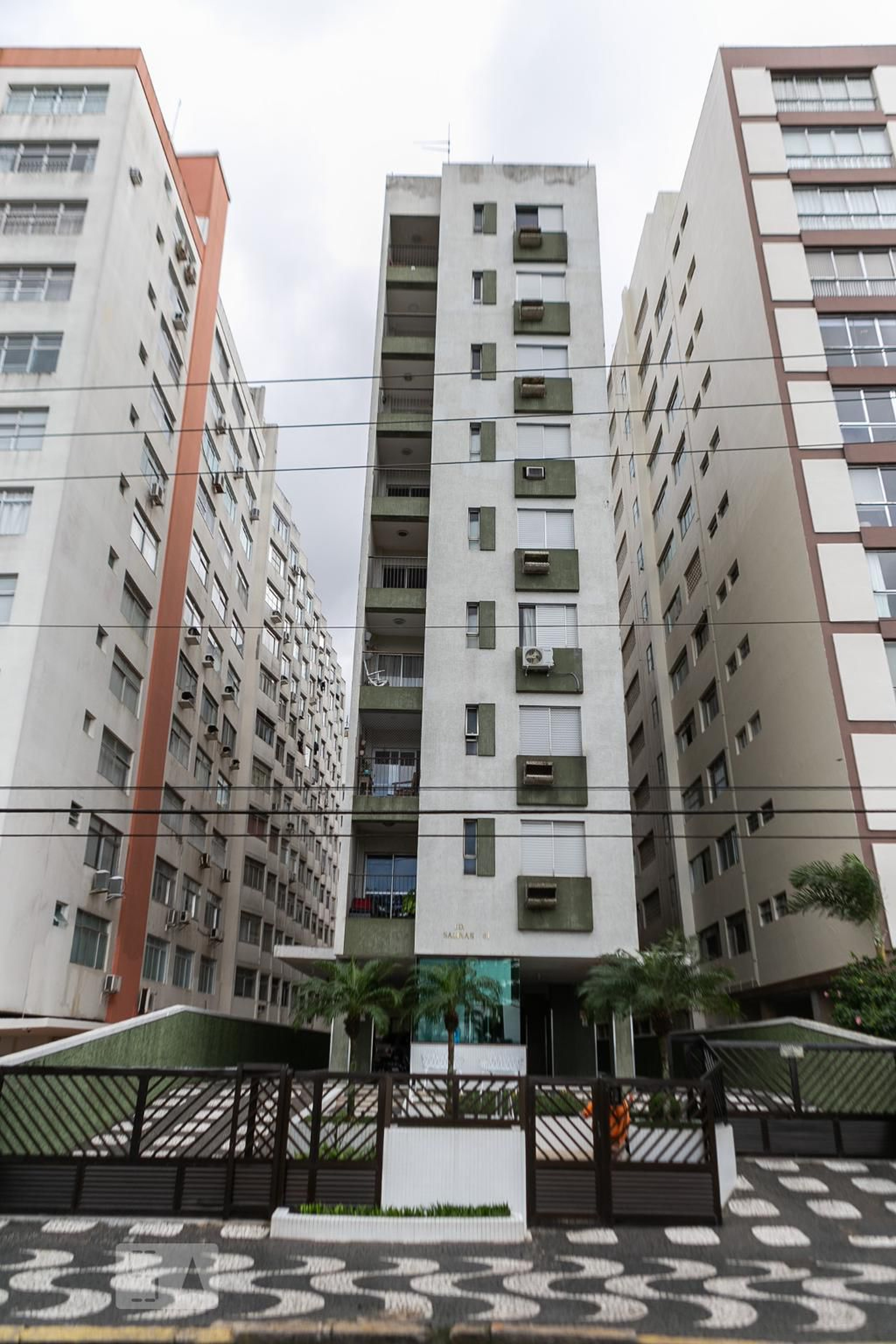 Fachada Condomínio em Avenida Bartolomeu de Gusmão, 61