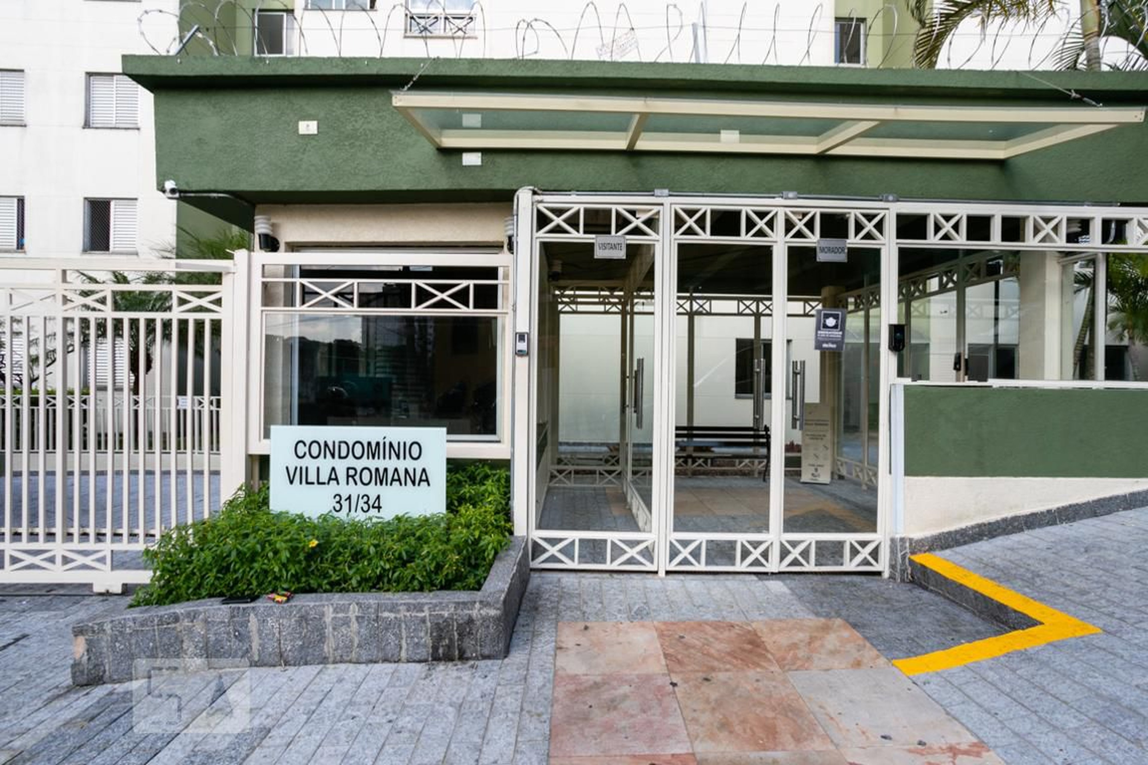 Fachada do Condomínio Condomínio Villa Romana - Freguesia