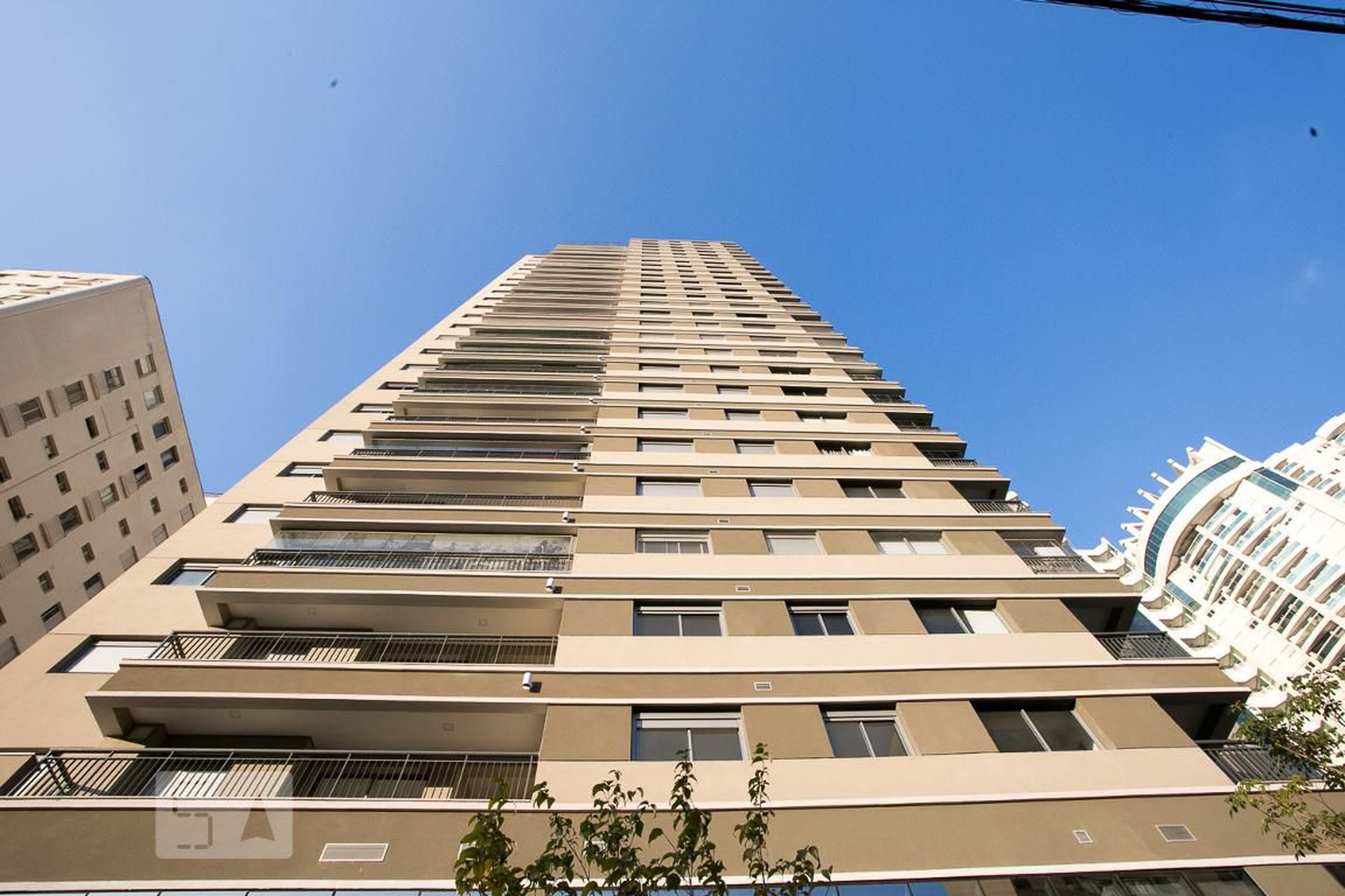 Fachada do prédio Condomínio Olhar Augusta