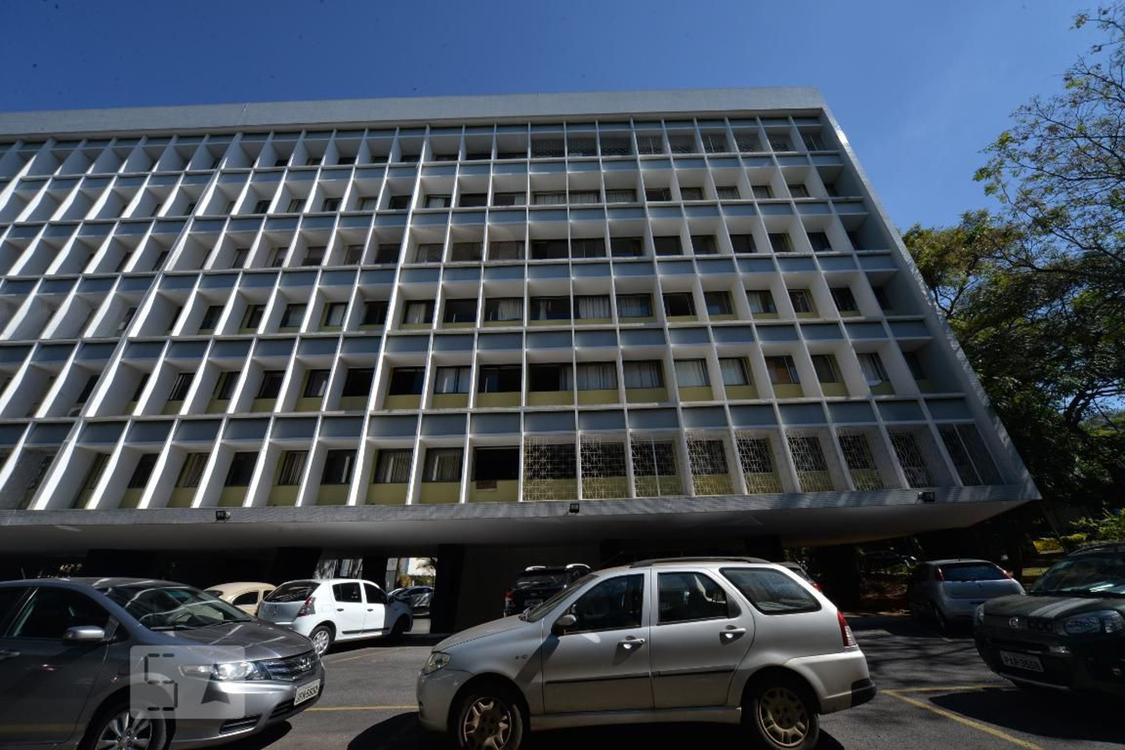 Fachada Condomínio em Shcs Sqs 108 Bl E - Asa Sul, Brasília - Df, 70347-000, Brasil, 108