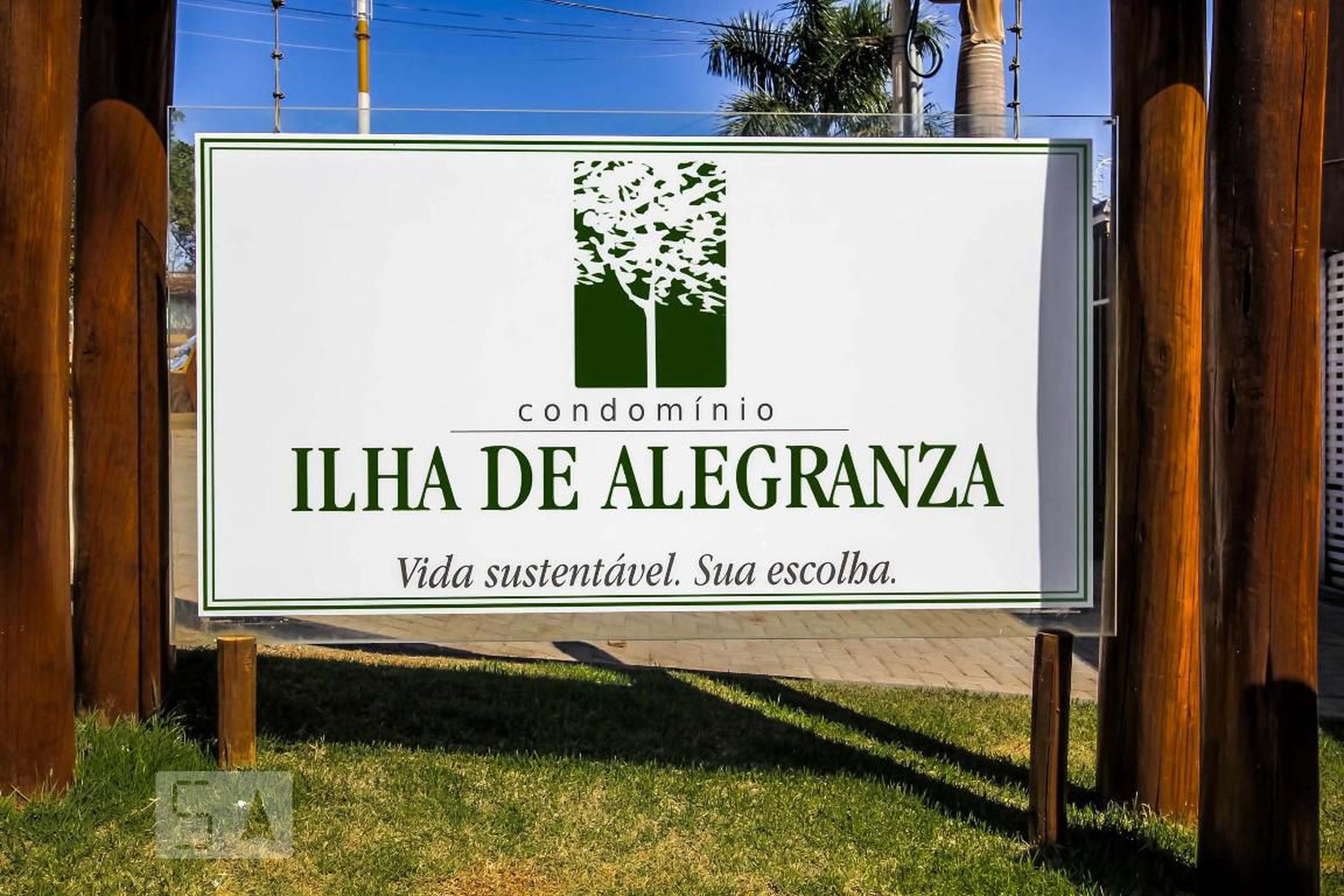 Fachada do Condomínio Condomínio Ilha de Alegranza