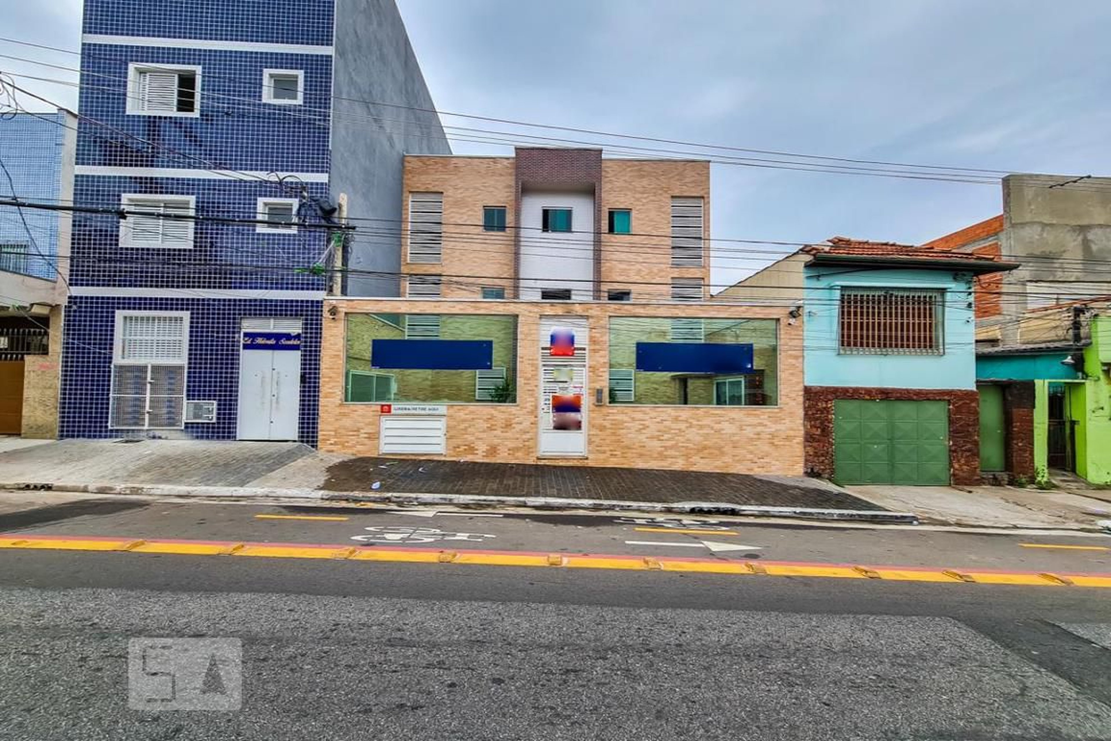 Fachada Condomínio em Rua Amambaí, 124