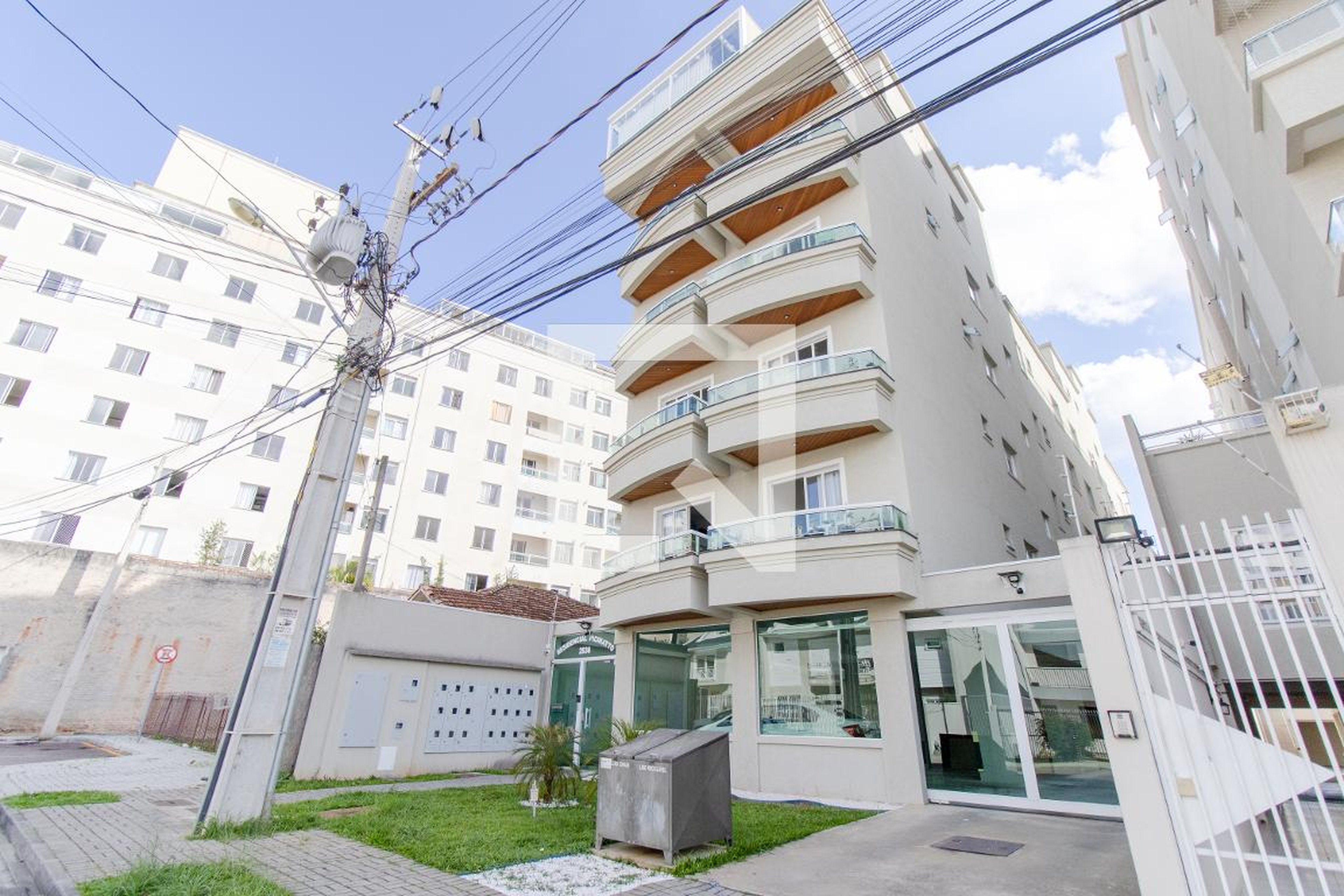 Fachada do Condomínio Residencial Picinatto