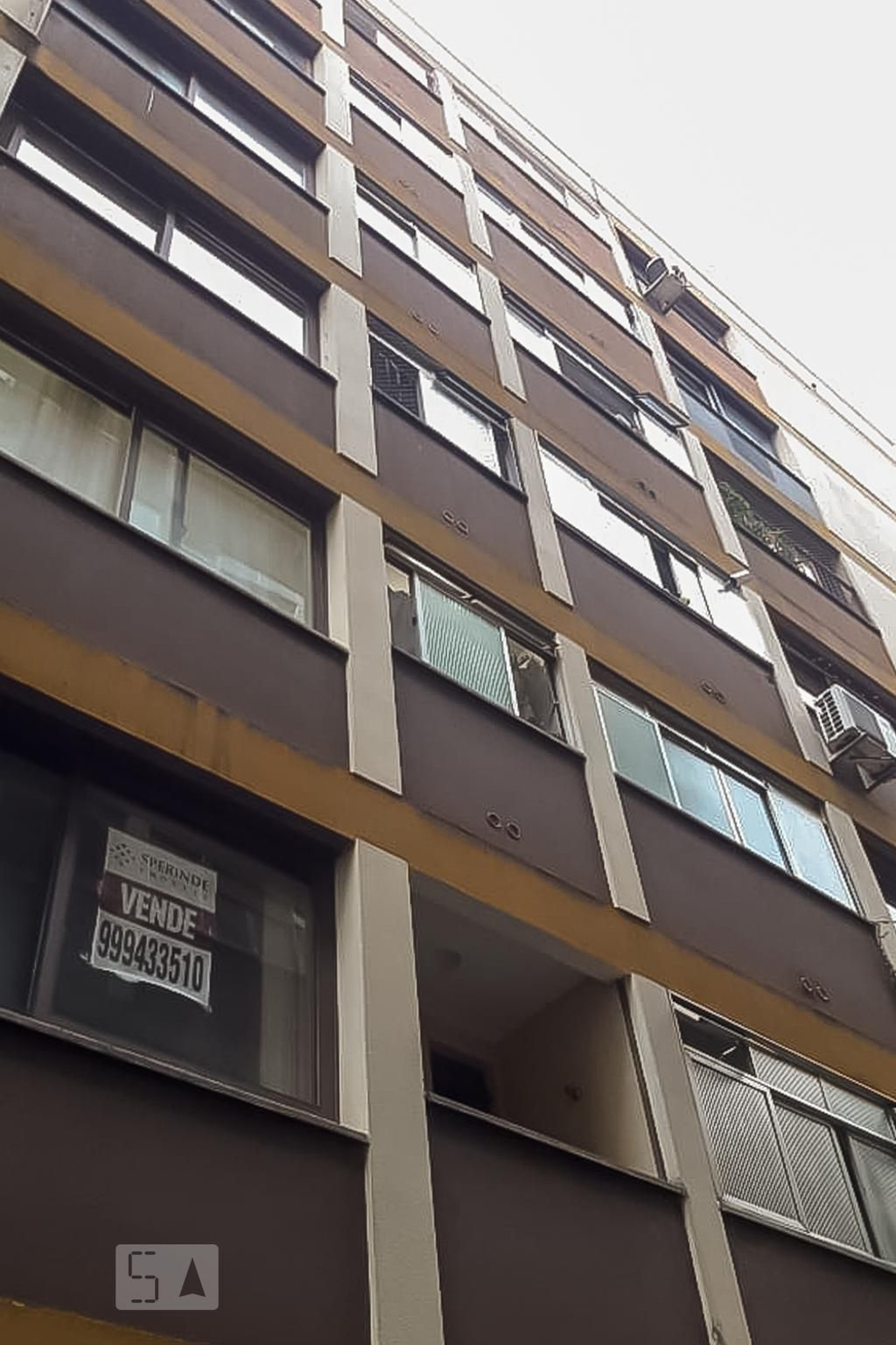 Fachada Condomínio em Avenida Bento Gonçalves, 1619