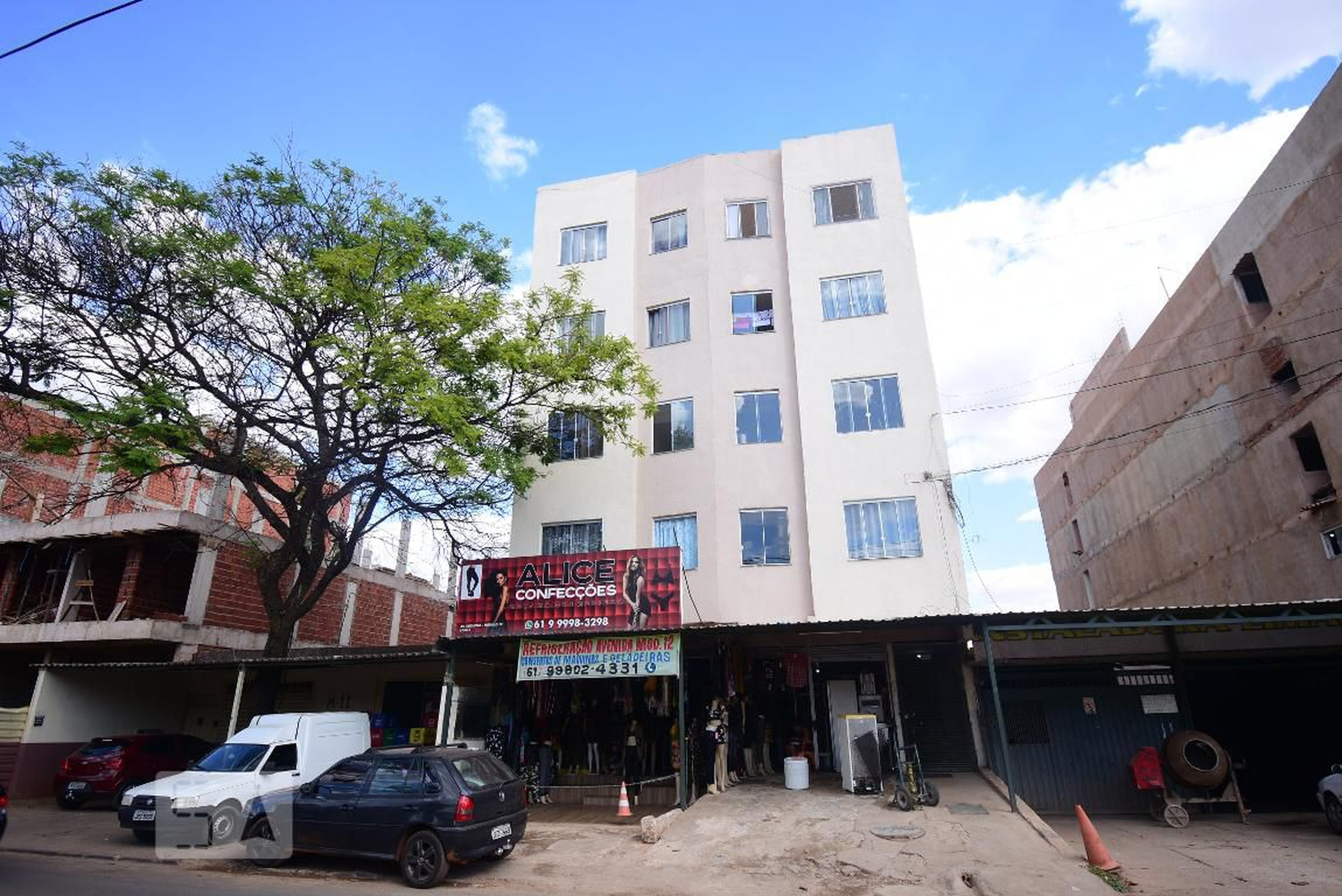 Fachada Condomínio em  Riacho Fundo 1 Avenida Sucupira Modulo 12 Ap, 12