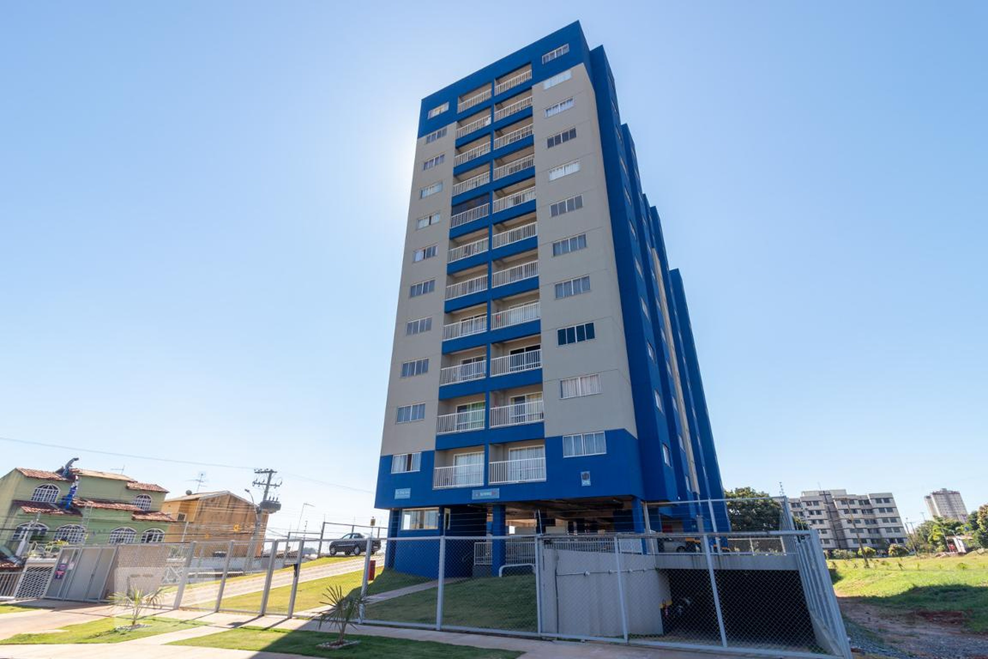 Fachada Residencial Paulo Freire