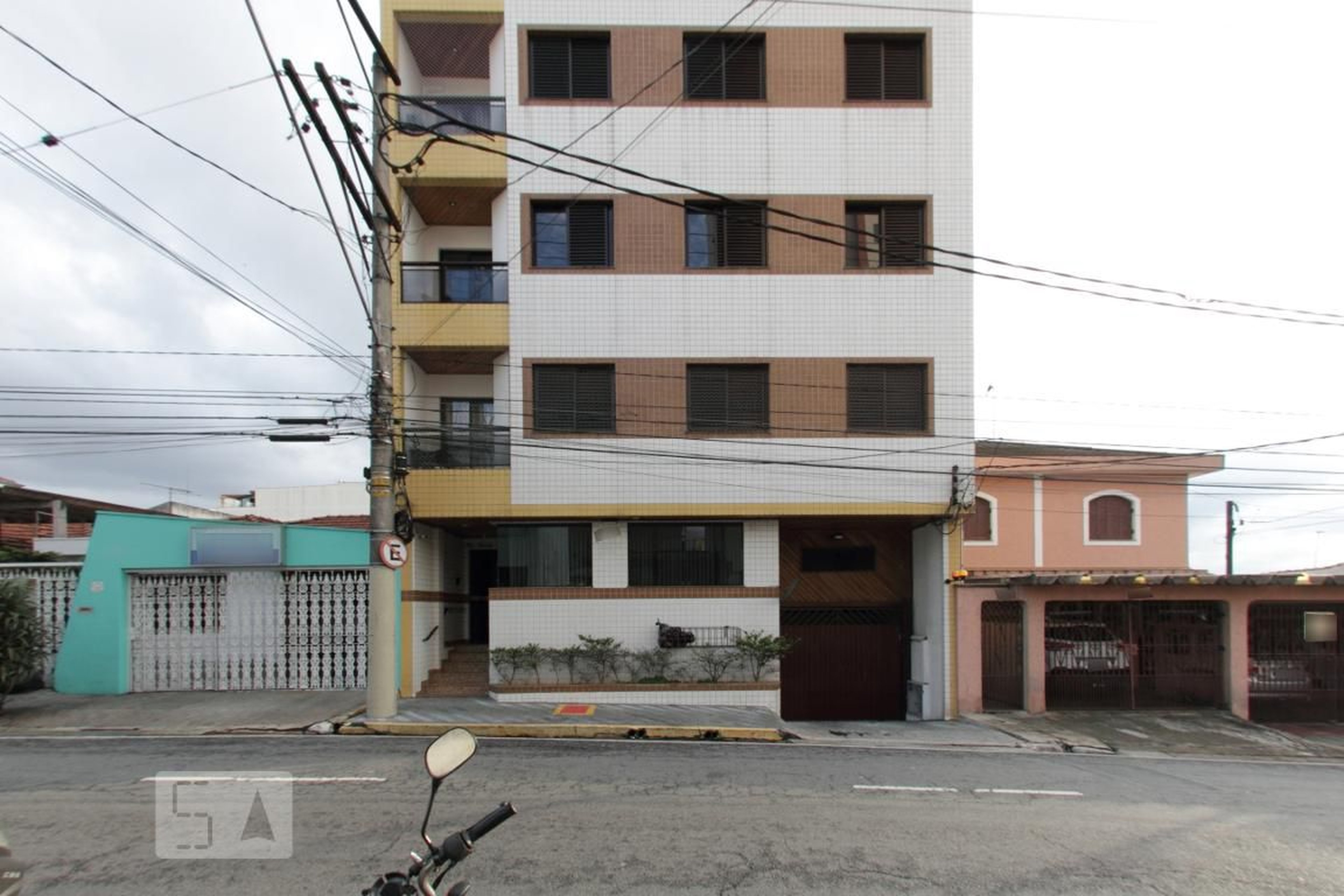 Fachada Condomínio em Alameda São Caetano, 1360
