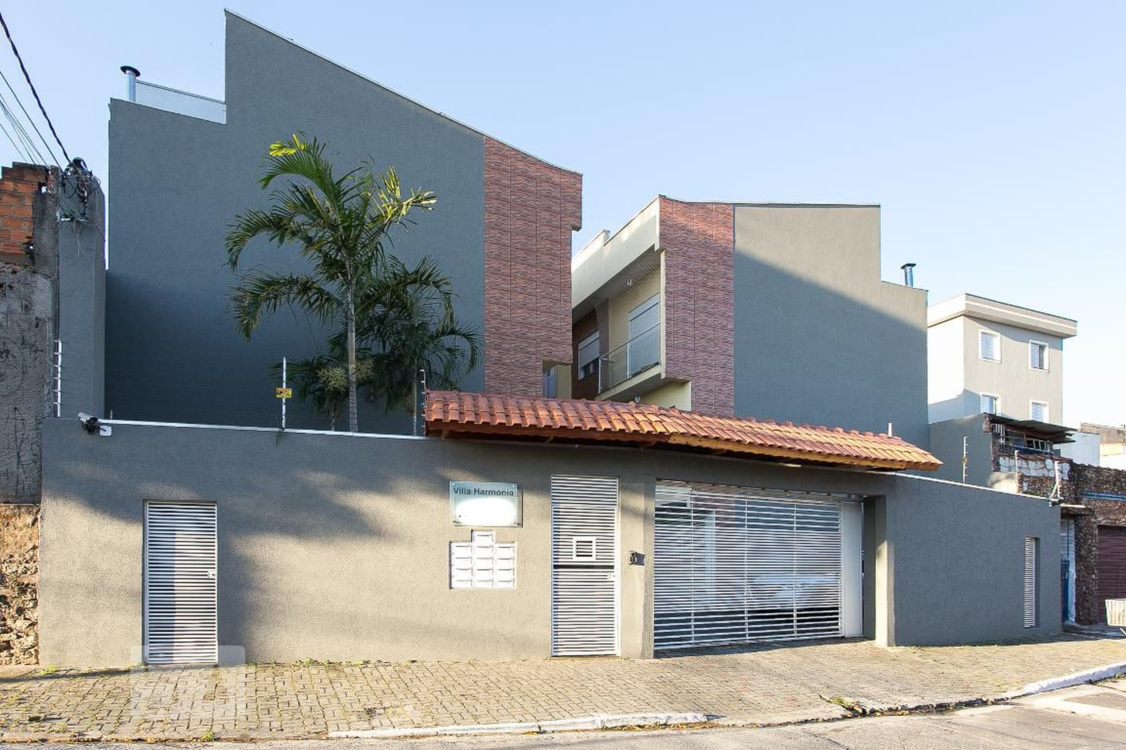 Fachada do Condomínio Condomínio Villa Harmonia