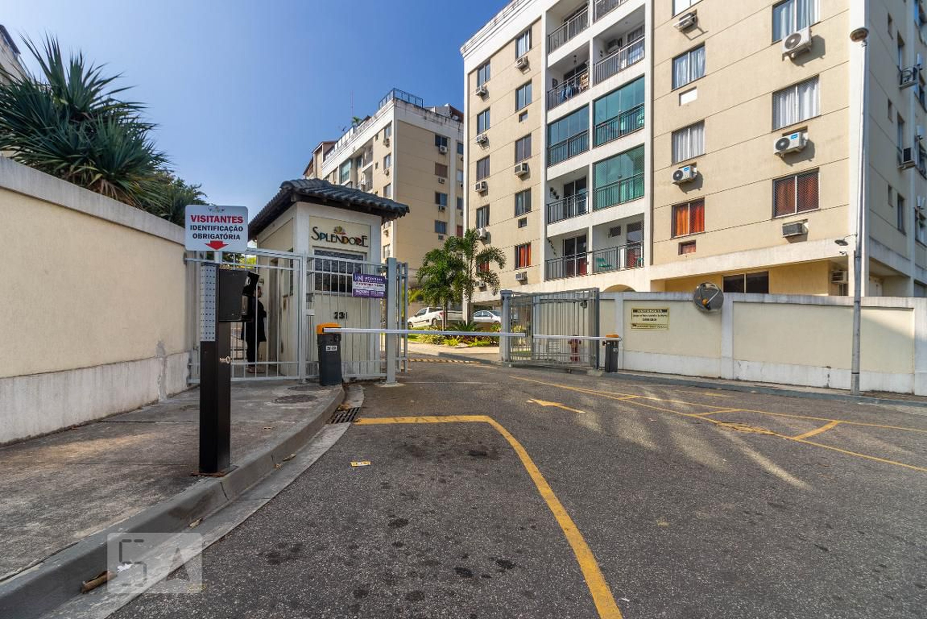 Fachada do Condomínio Condomínio Splendore