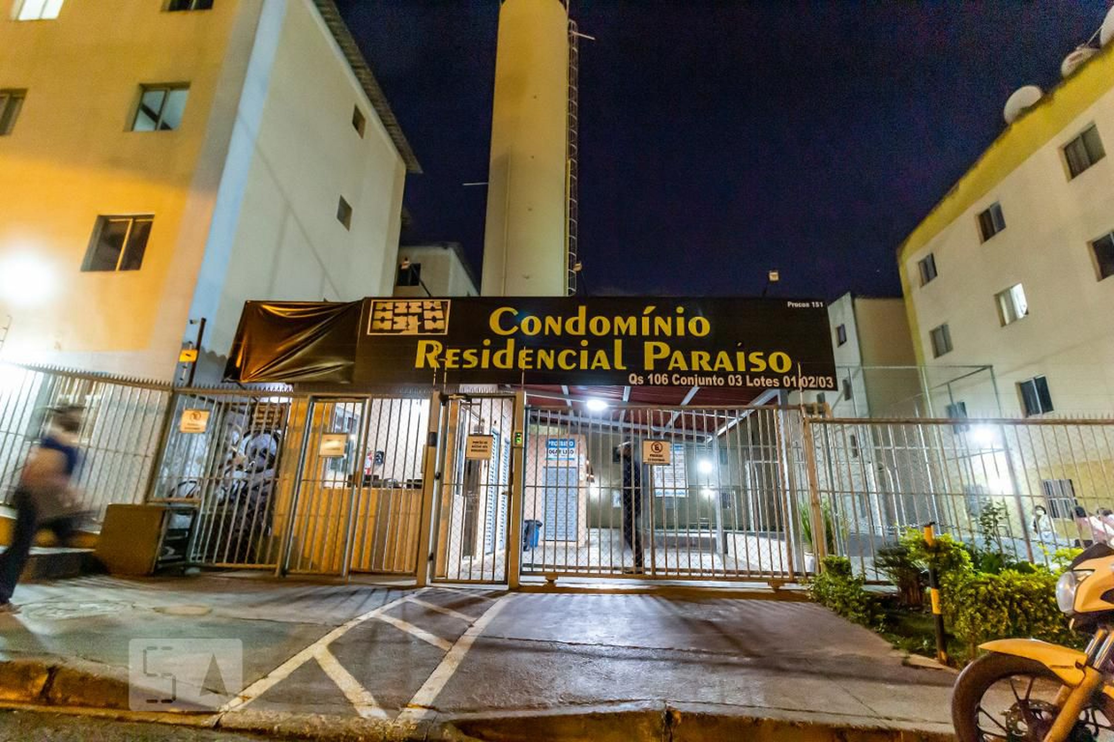 Fachada Condomínio em Qs 106 - Samambaia Sul, Brasília - Df, 72302-510, Brasil, coj 3 lote 2