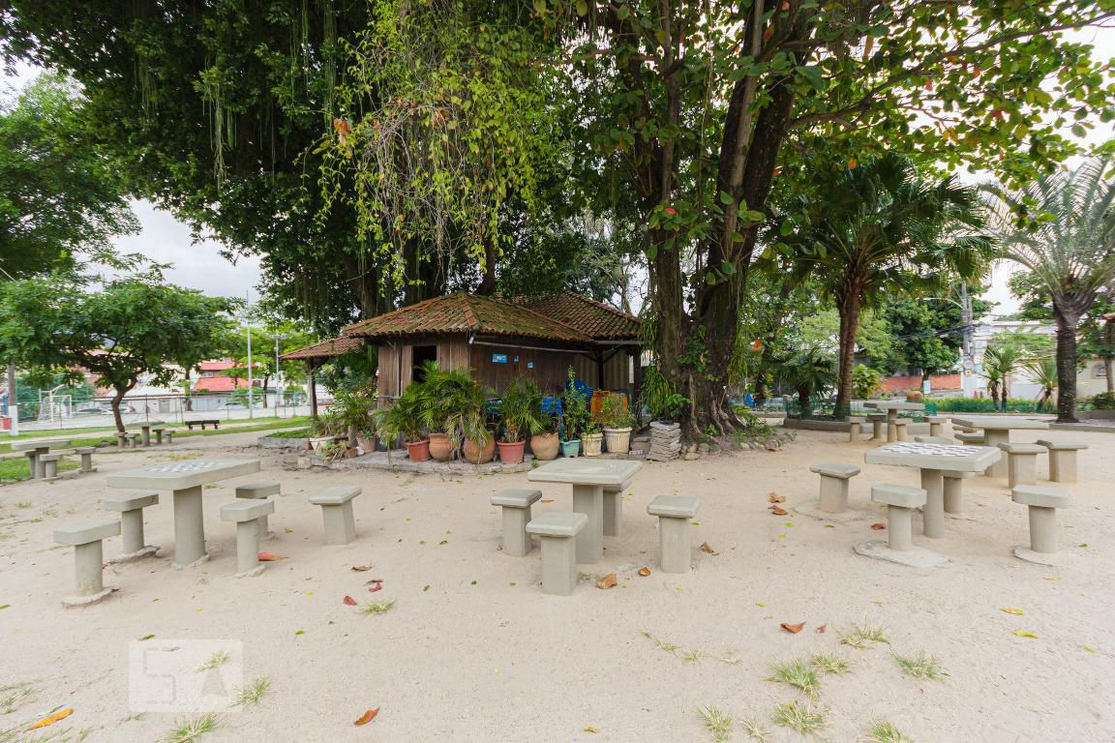 Área Comum Condomínio Associação de Moradores Alvorada