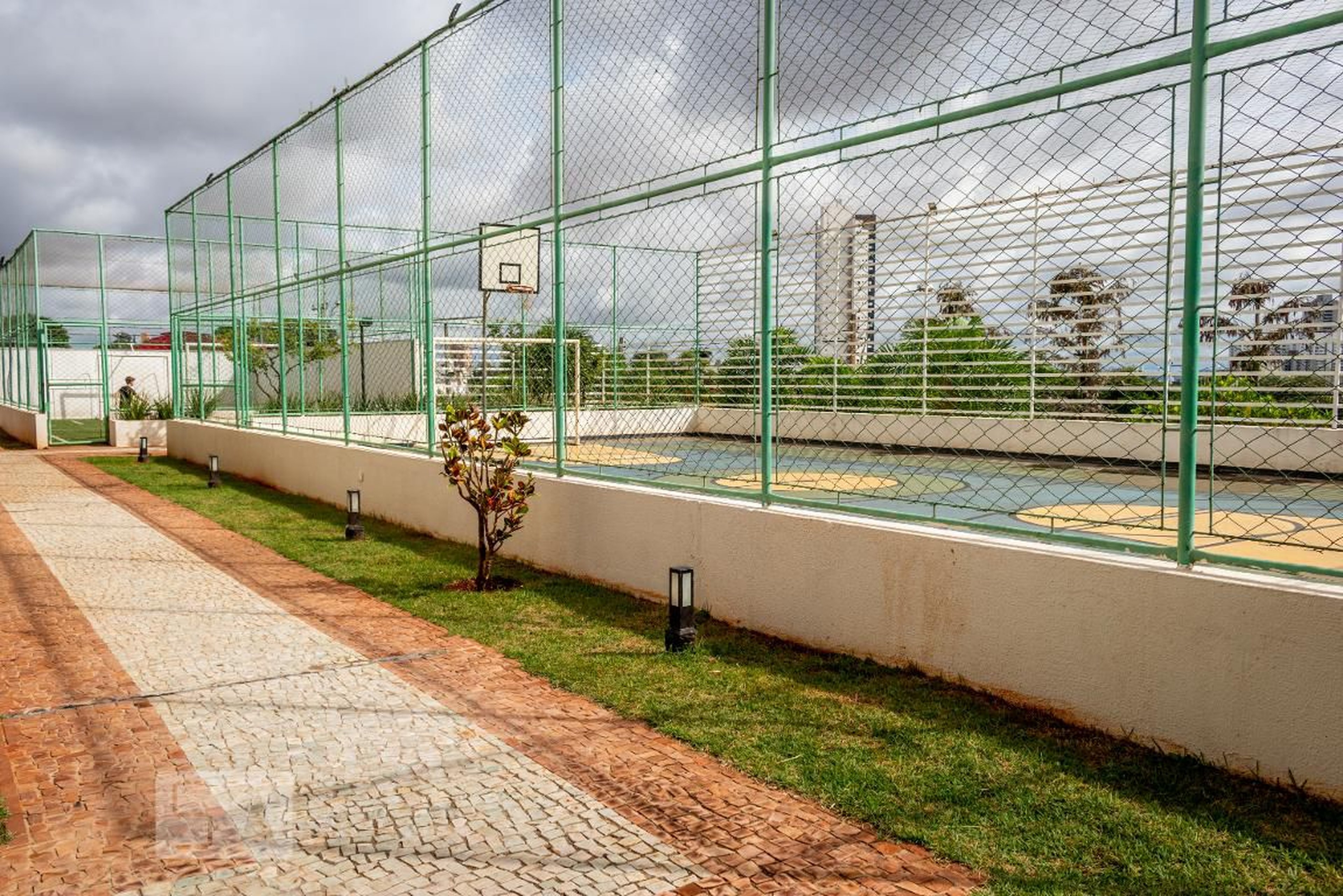 Área Comum - Quadra de esportes - Edifício Aquarela
