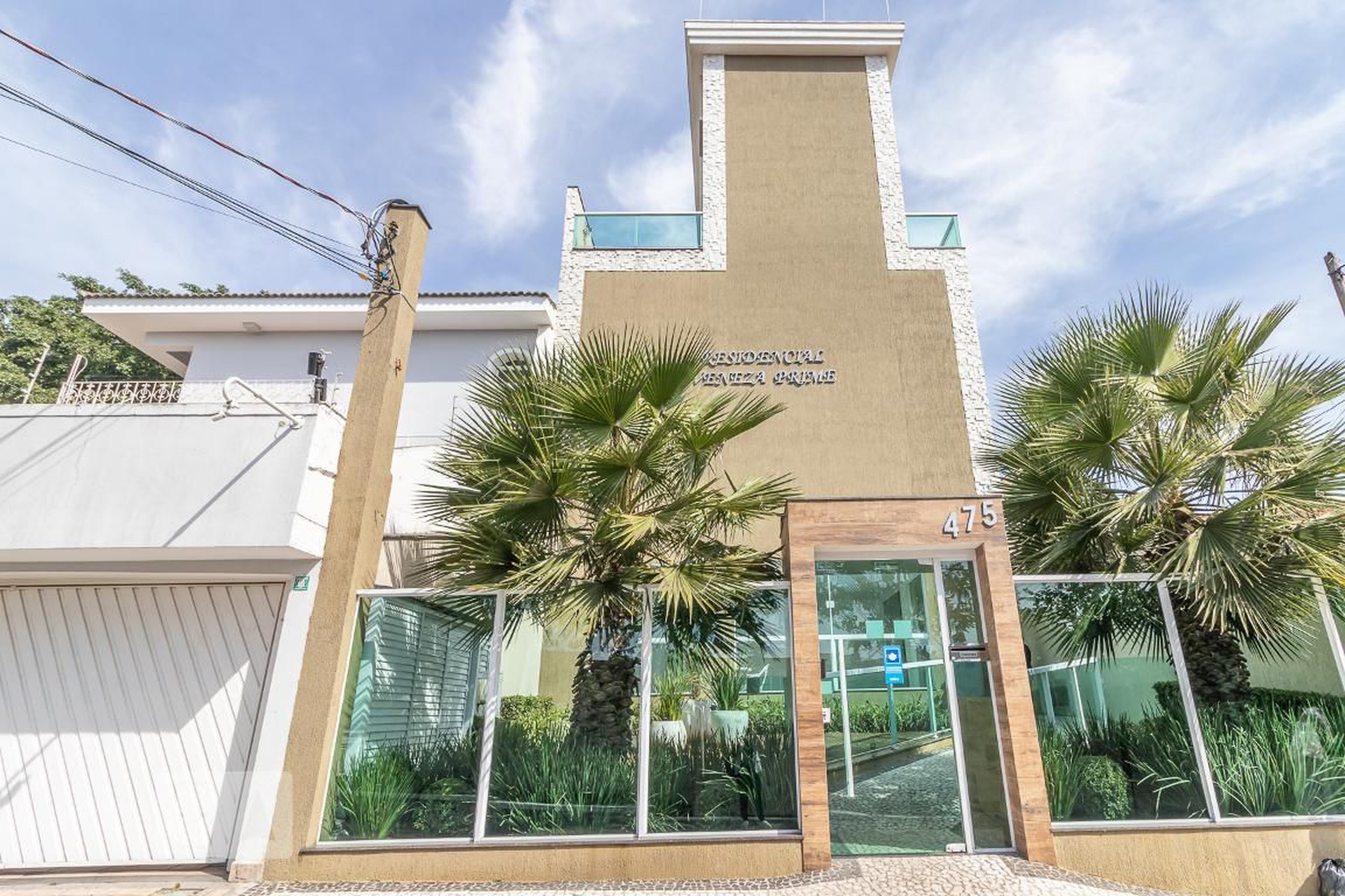 Fachada do Condomínio Residencial Veneza Prime