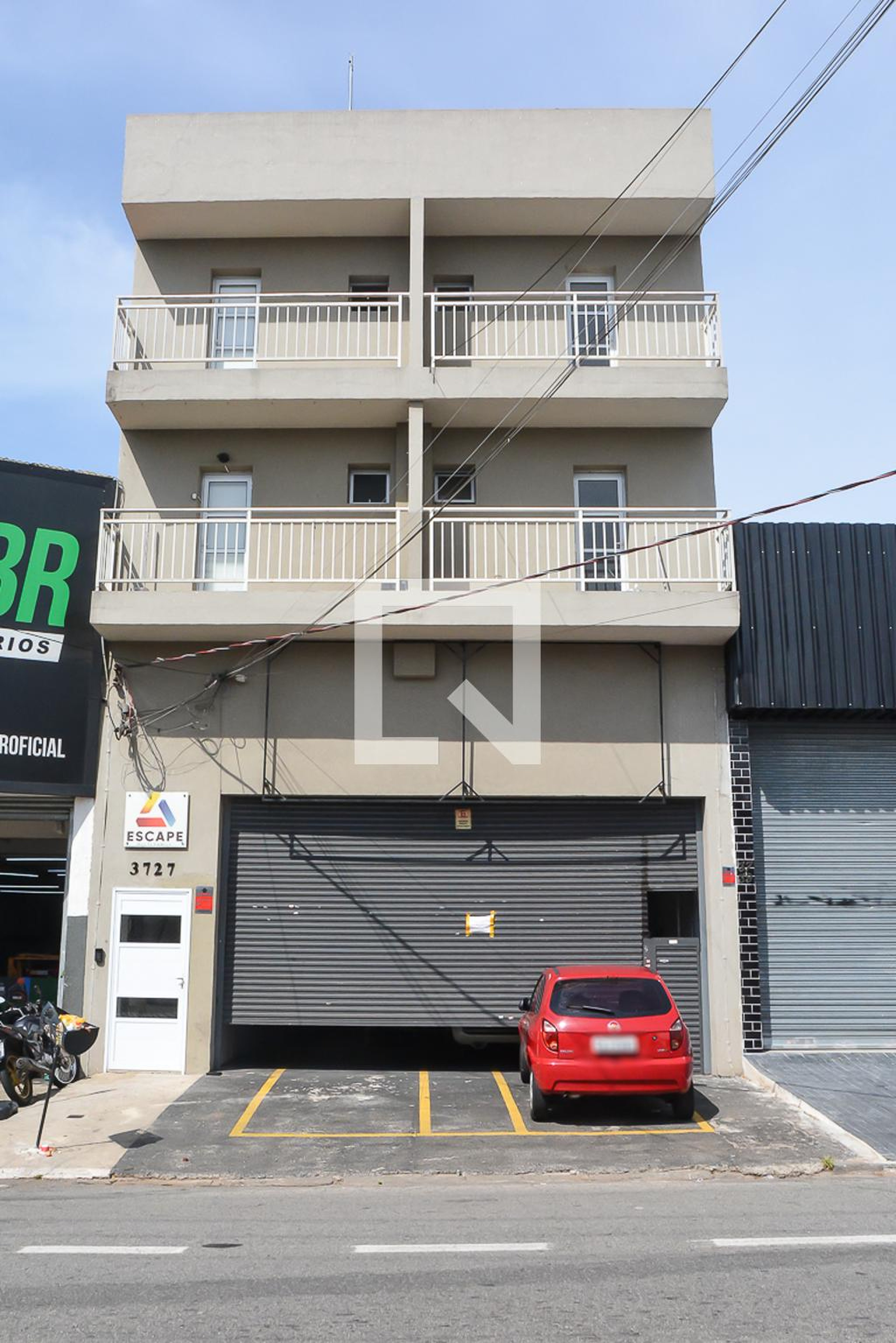Fachada do Prédio Condomínio Escape Vergueiro