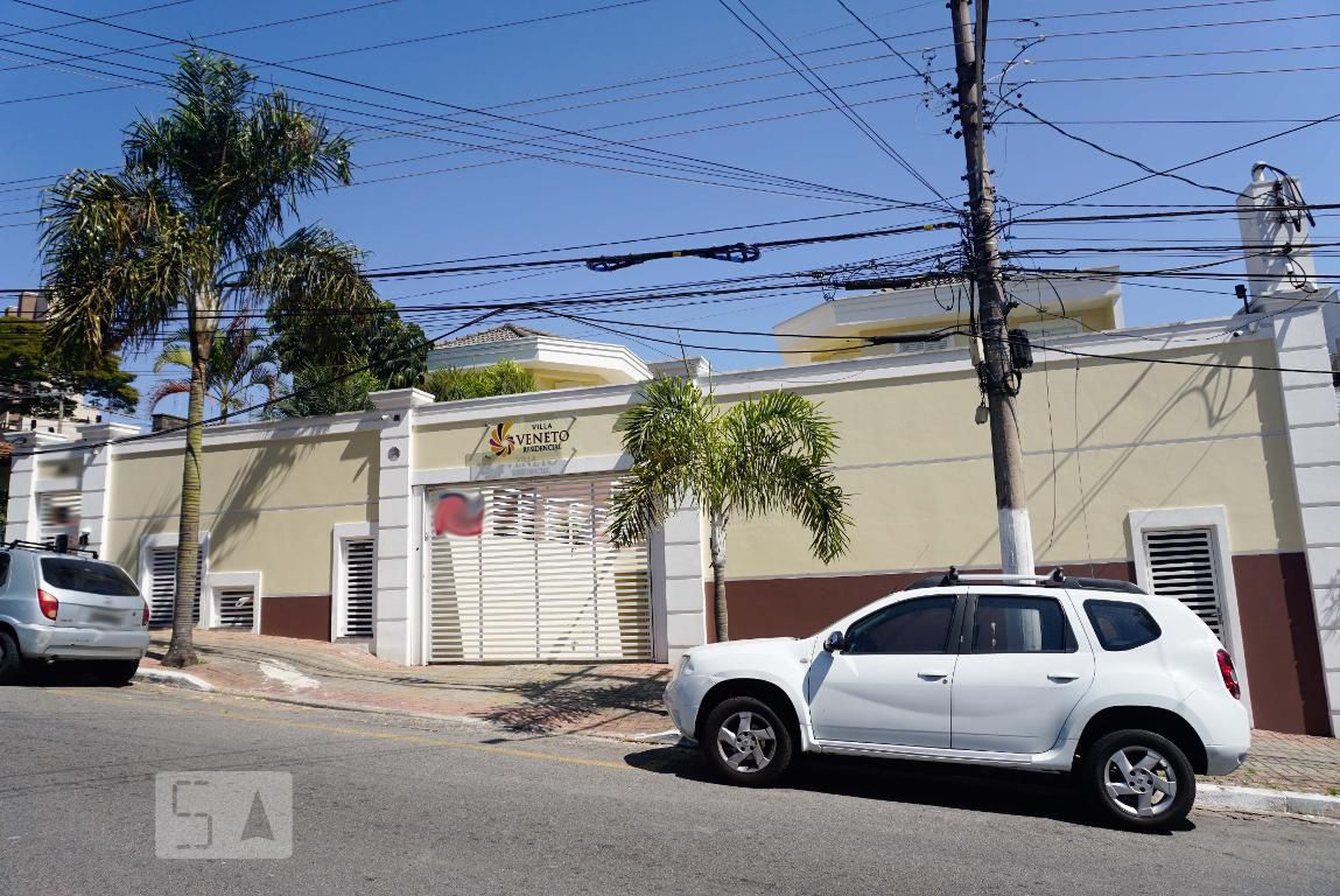 Fachada do Condomínio Residencial Villa Veneto