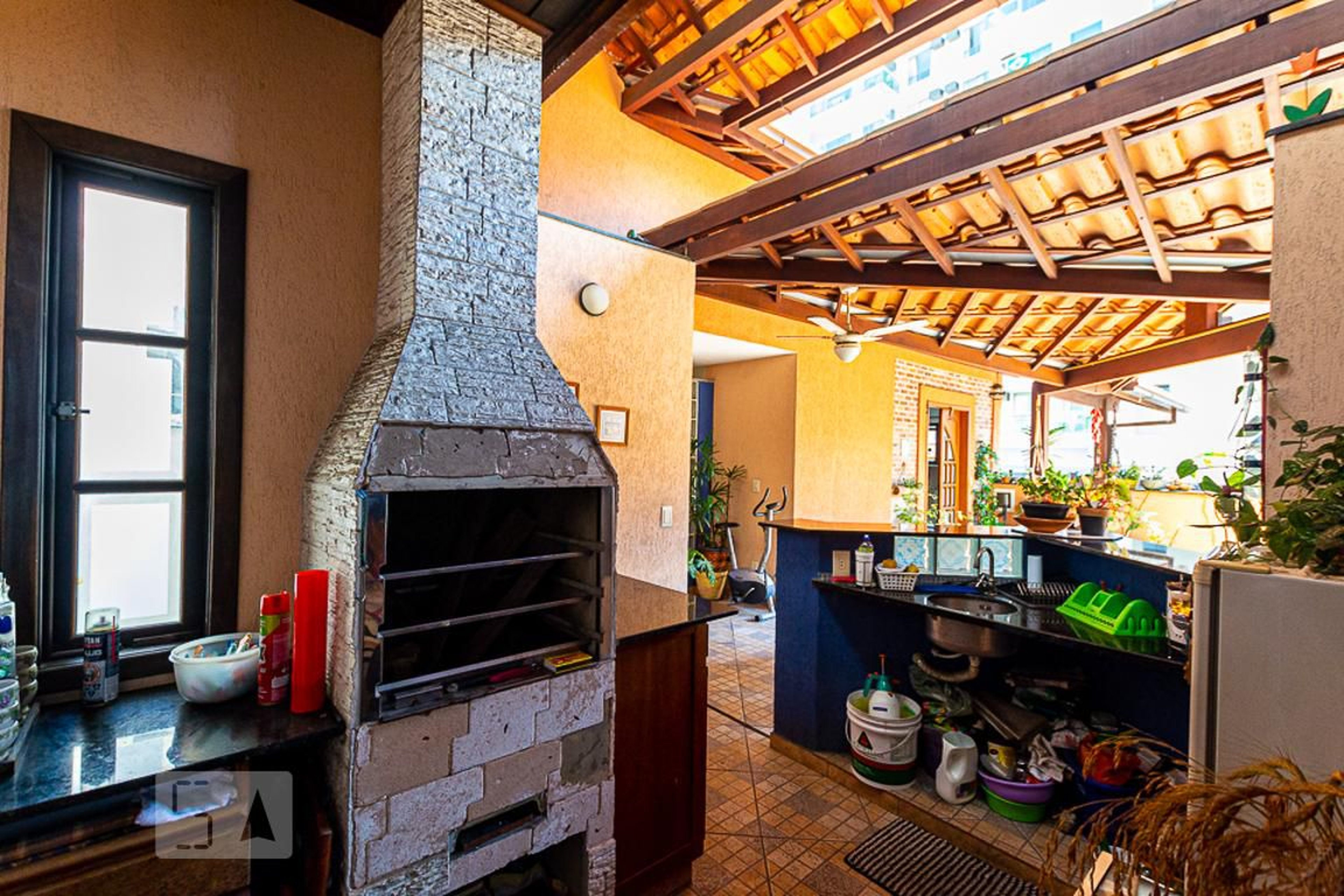 Área comum - Churrasqueira - 