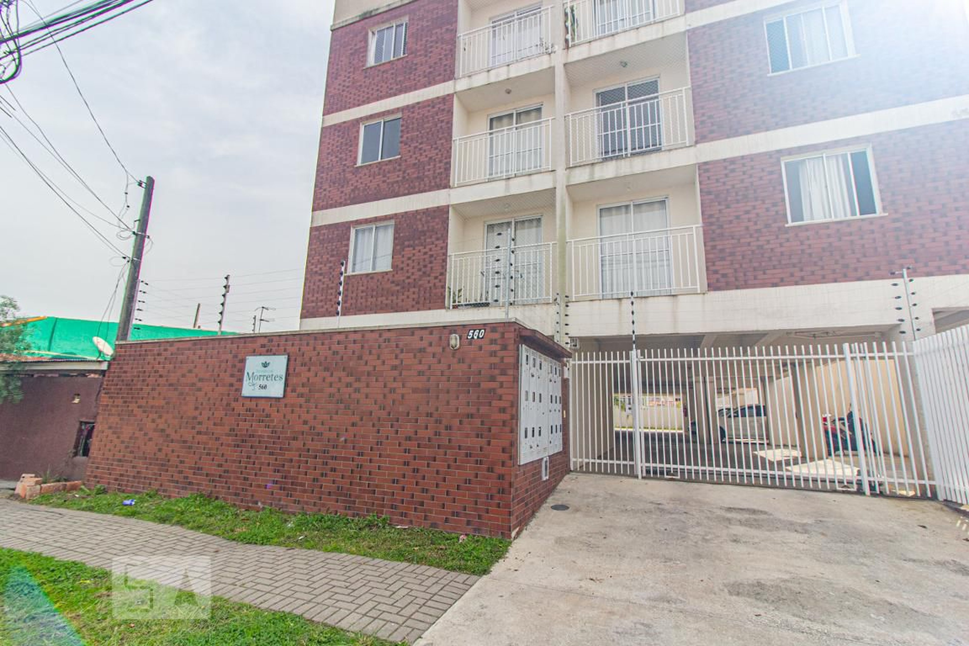 Fachada do Condomínio Residêncial Morretes