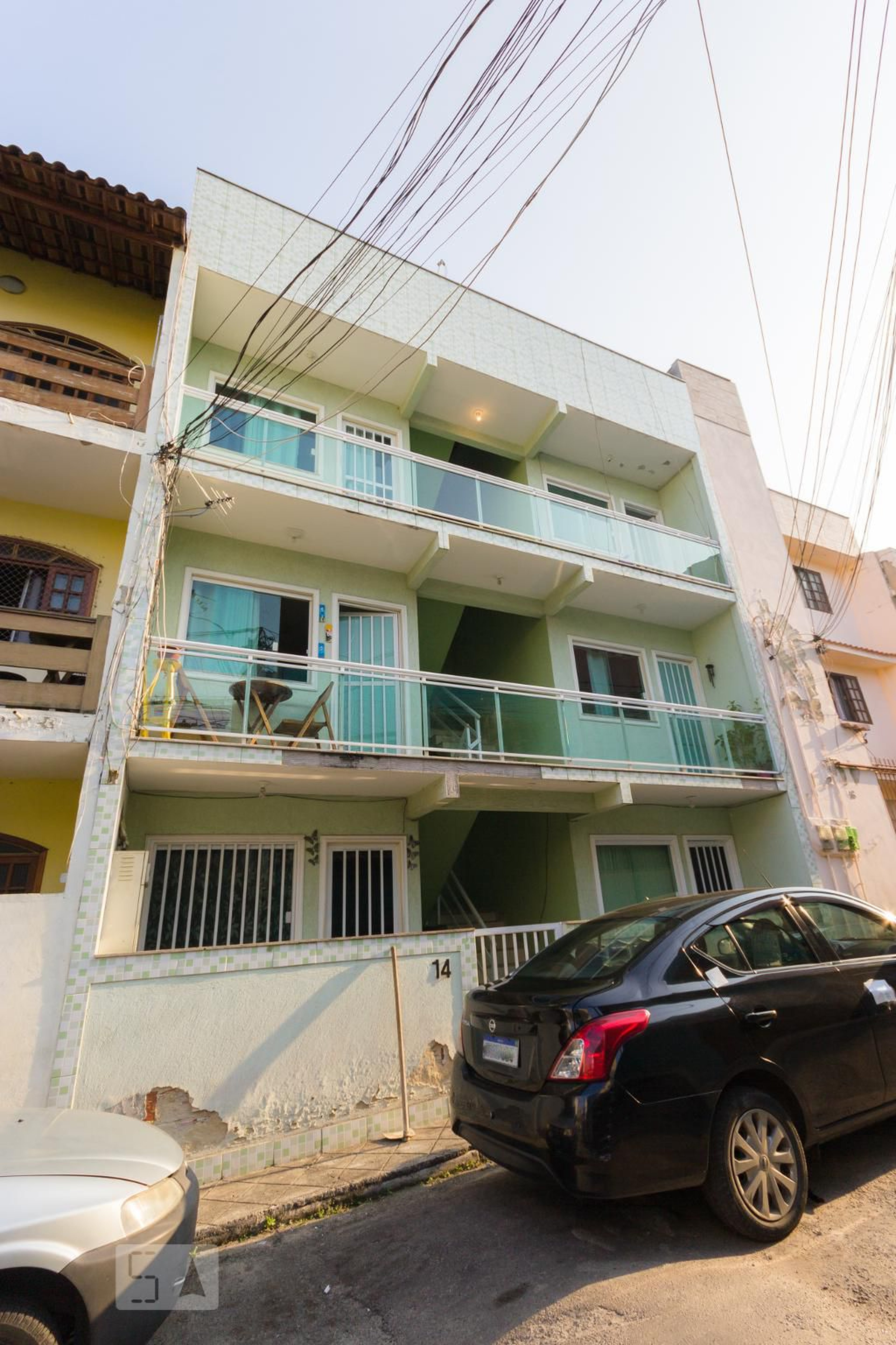 Fachada Condomínio em Rua Jordão, 119A