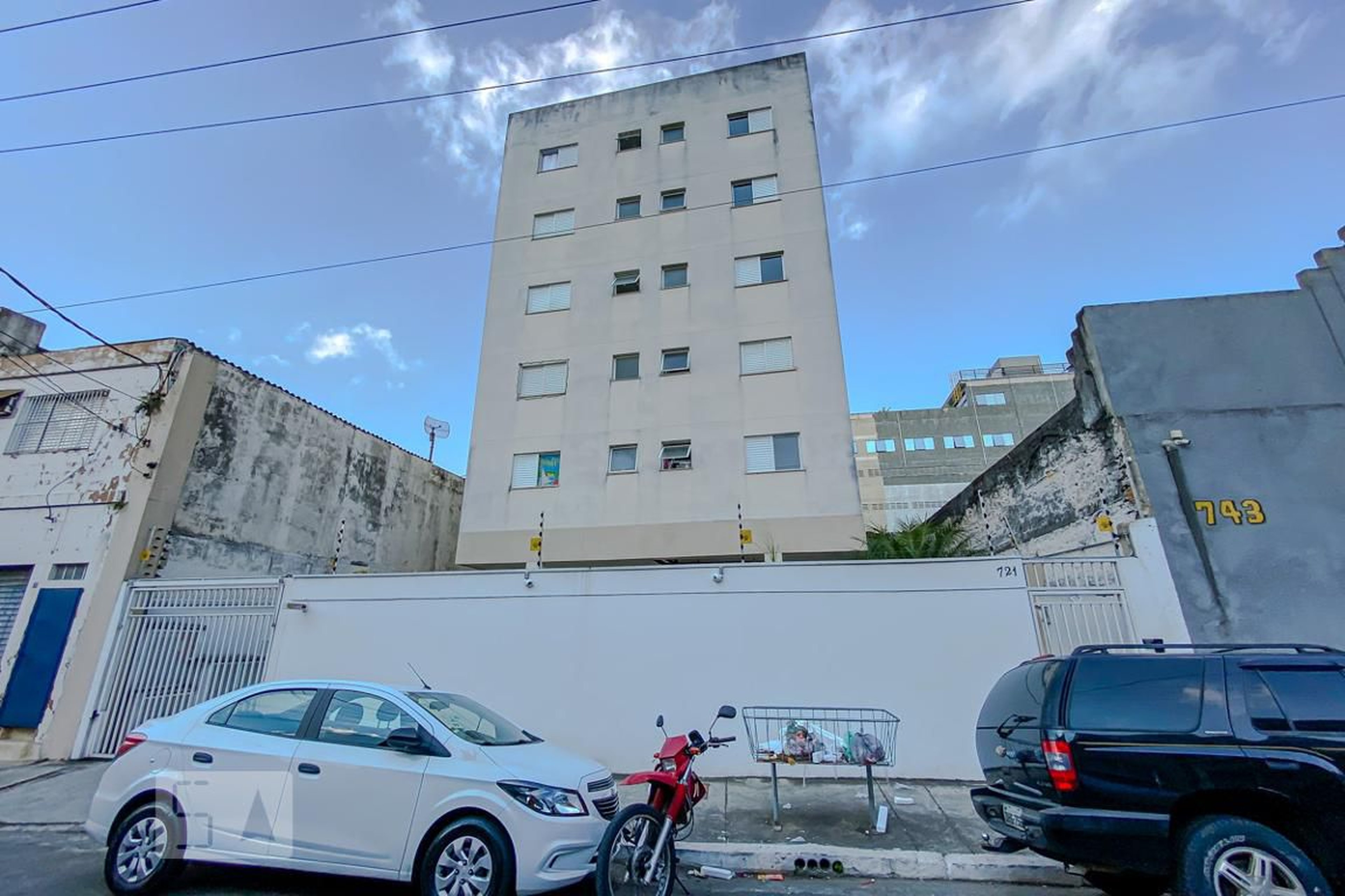 Fachada Condomínio em Rua Barão de Jaguara, 271