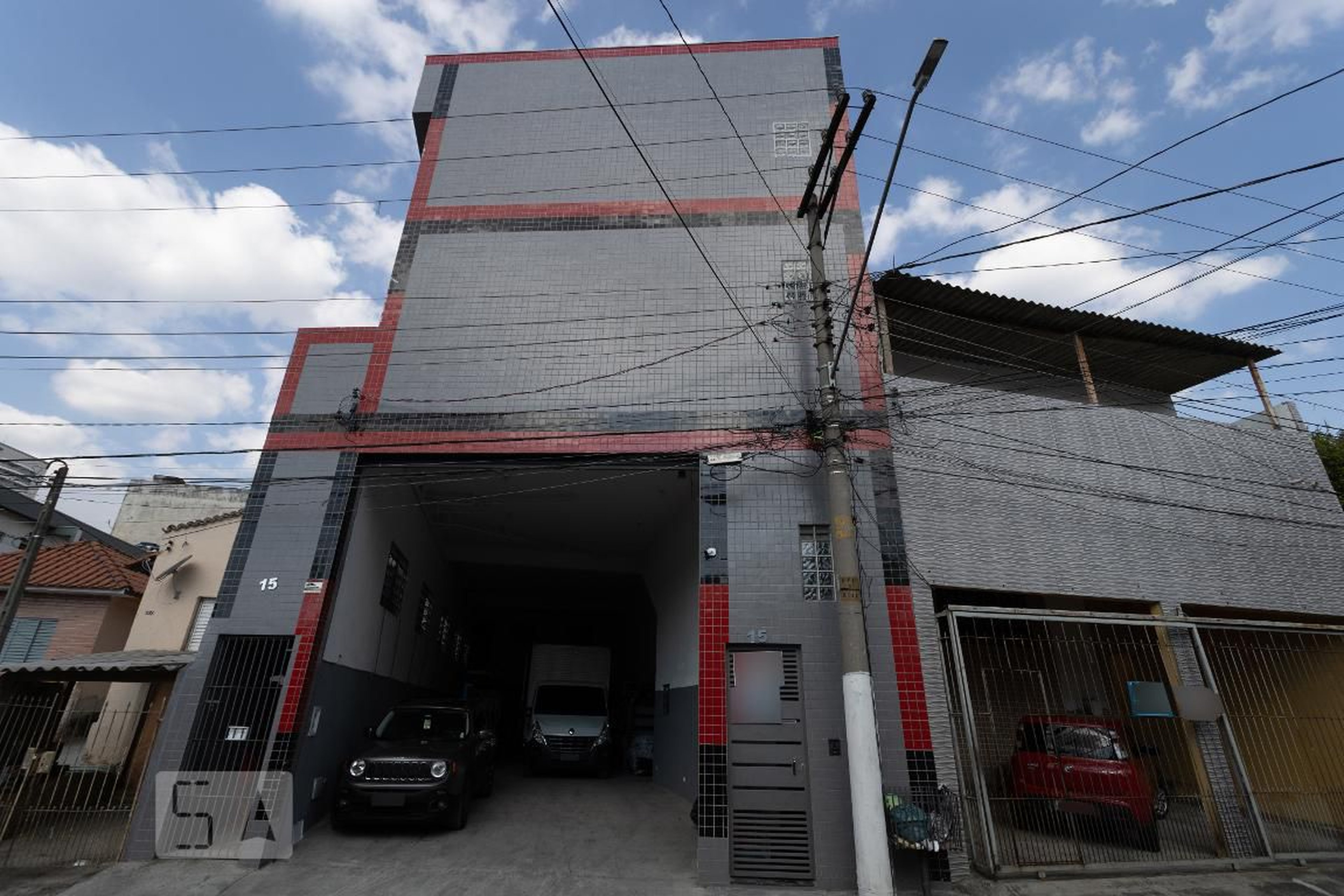 Fachada Condomínio em Rua Boa Estrela, 15