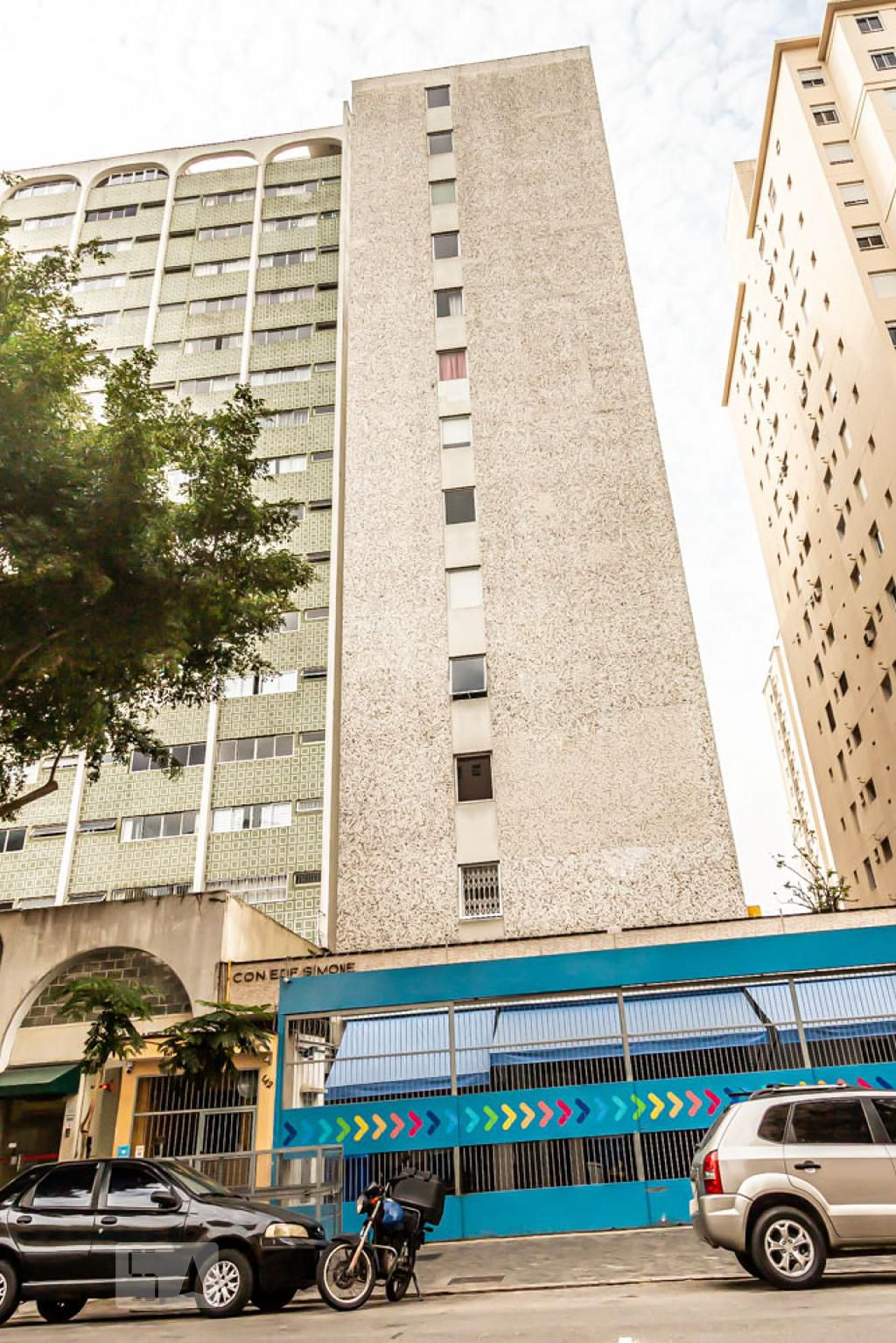 Fachada Condomínio em Alameda Barros, 136